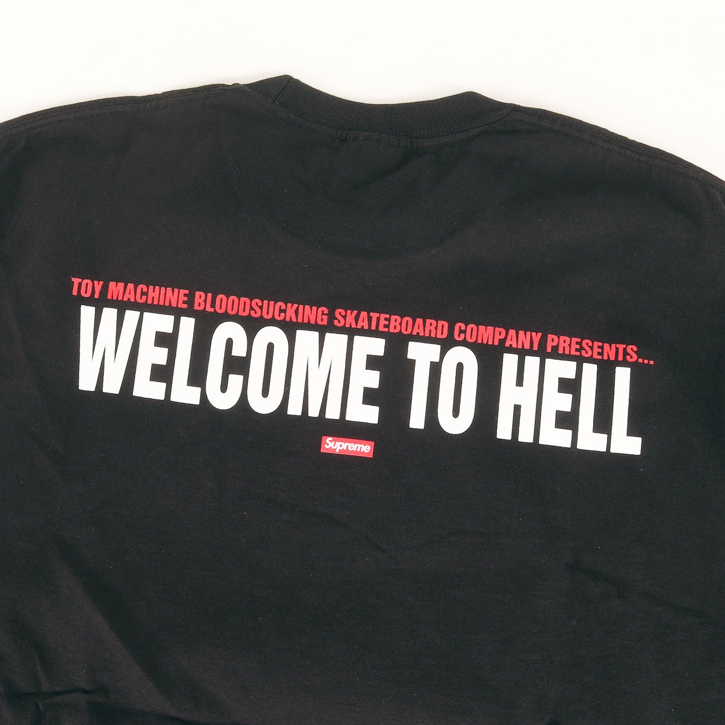 24SS ×Toy Machine スケーターフォト Tシャツ(Welcome To Hell Tee)
