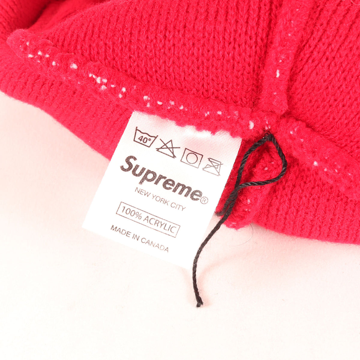 00s モンブランロゴ ボンボン ニットビーニー(Mont Blanc Beanie)
