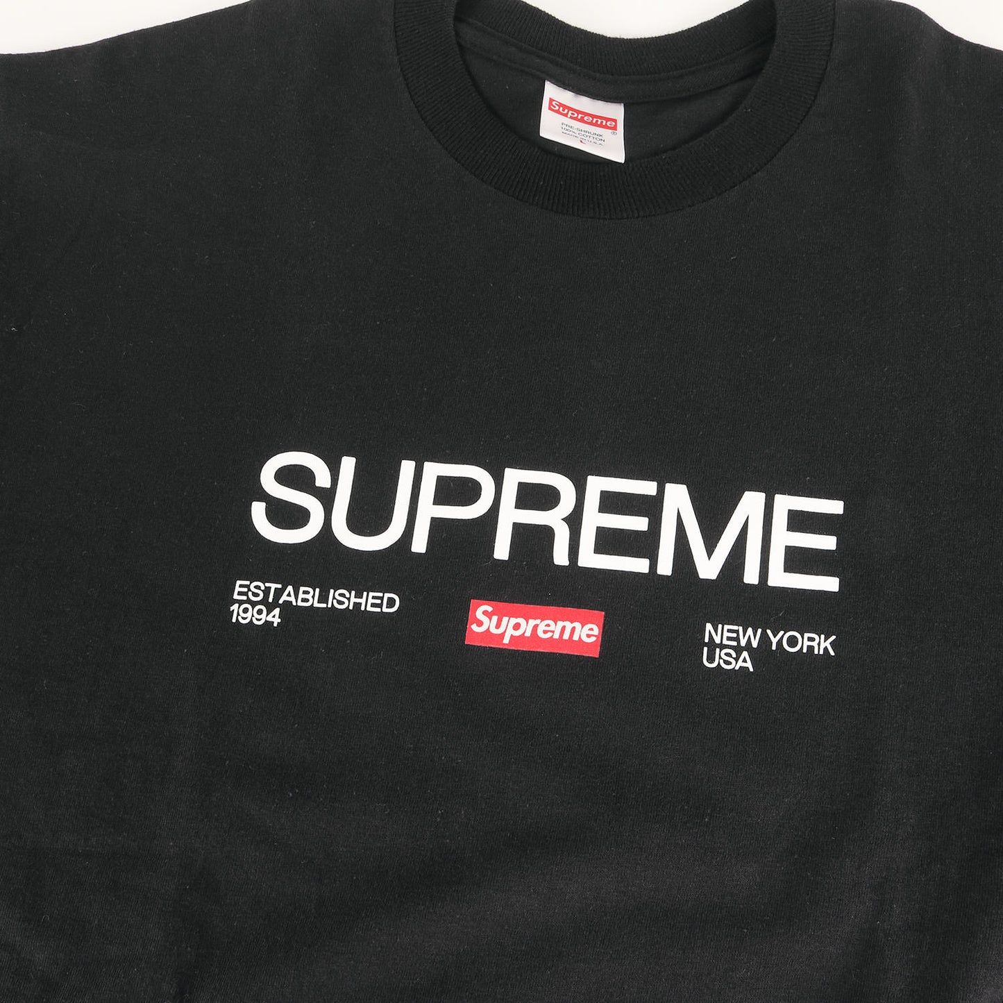 21AW ブランドロゴ クルーネック Tシャツ(Est. 1994 Tee)