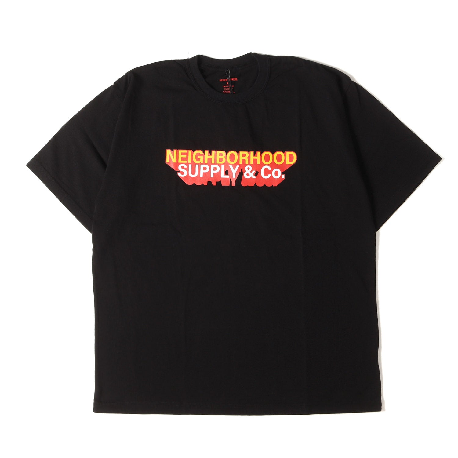 NEIGHBORHOOD (ネイバーフッド) 25SS ブランドロゴ クルーネック T 