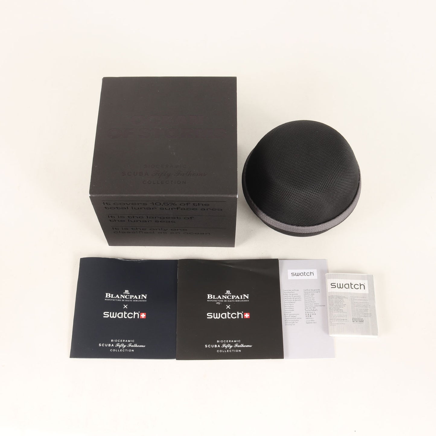 ×Swatch BIOCERAMIC SCUBA FIFTY FATHOMS 自動巻き 裏スケ 腕時計 / ウォッチ(SO35B400)