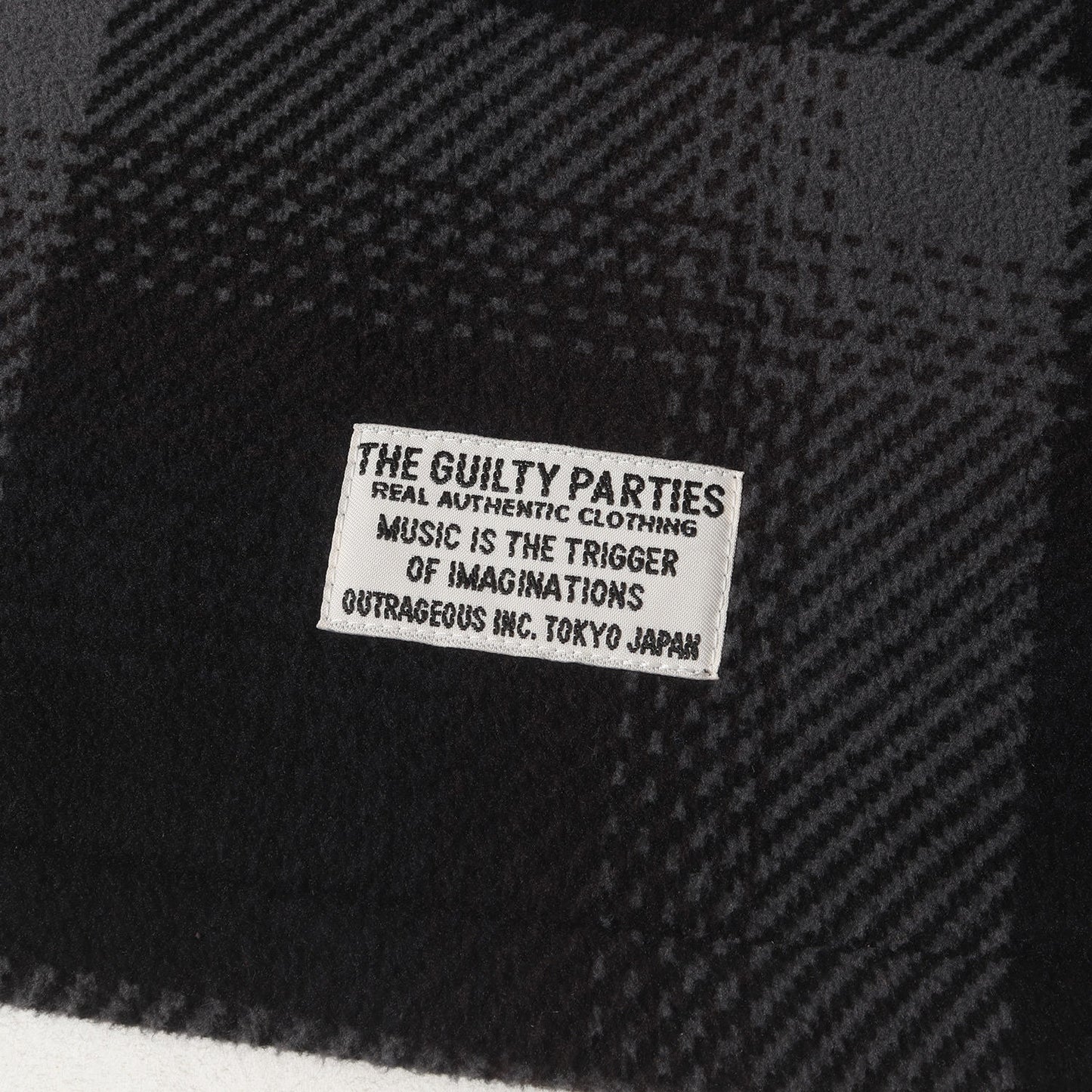 23AW オンブレチェック フリース シャツジャケット(FLEECE SHIRT)