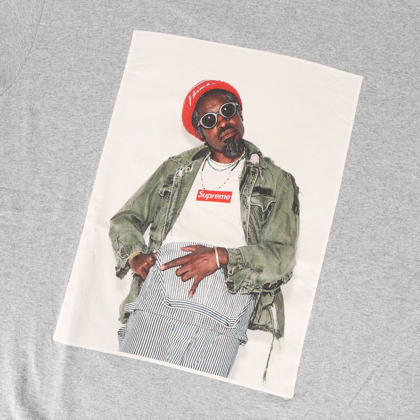 22AW アンドレ3000 フォト クルーネック Tシャツ(Andre 3000 Tee)