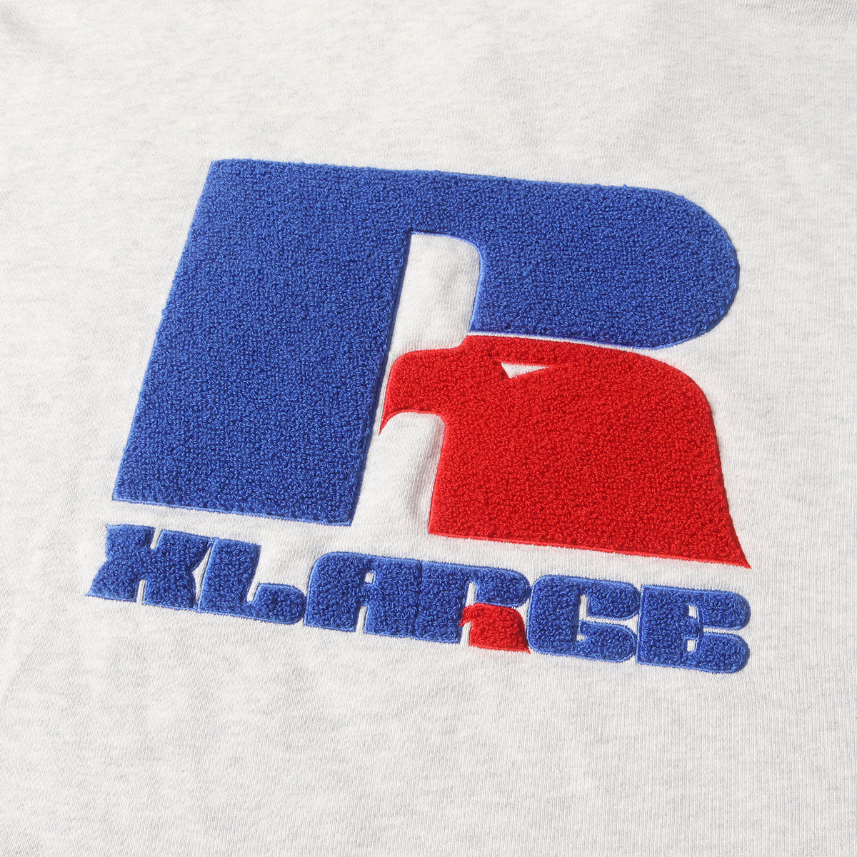 23AW ×RUSSELL シェニールロゴ スウェットパーカー(PULL HD SWT)