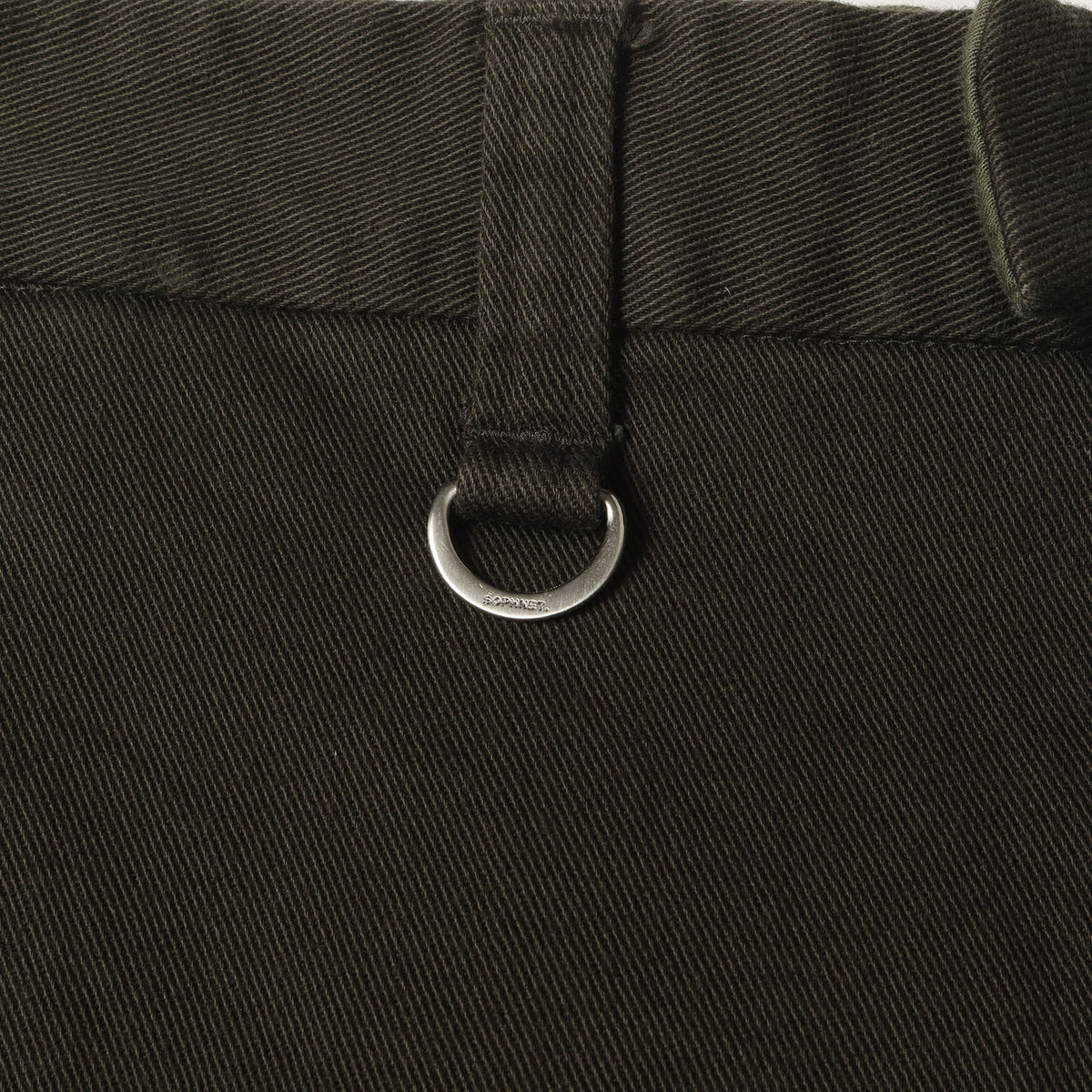20AW ストレッチ ドリルクロス スリム スラックスパンツ(WASHED STRETCH COTTON DRILL SLIM FIT SLACKS)