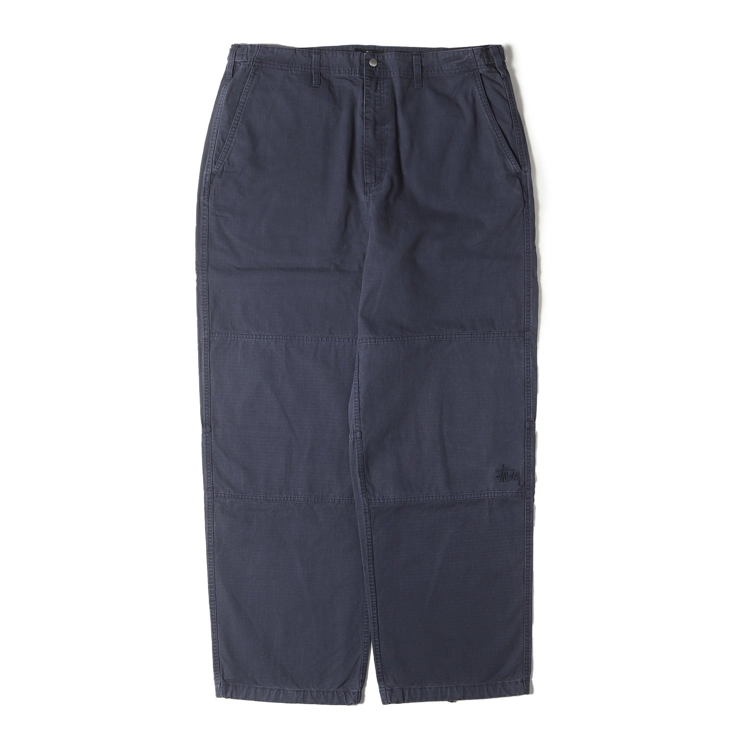 STUSSY ステューシー パンツ  ブルー サイズ:36 | 25SS ピグメントダイ加工 リップストップ フィールドパンツ (FIELD PANT) | ボトムス ズボン【メンズ】【K4646】 25SS ピグメントダイ加工 リップストップ フィールドパンツ(FIELD PANT