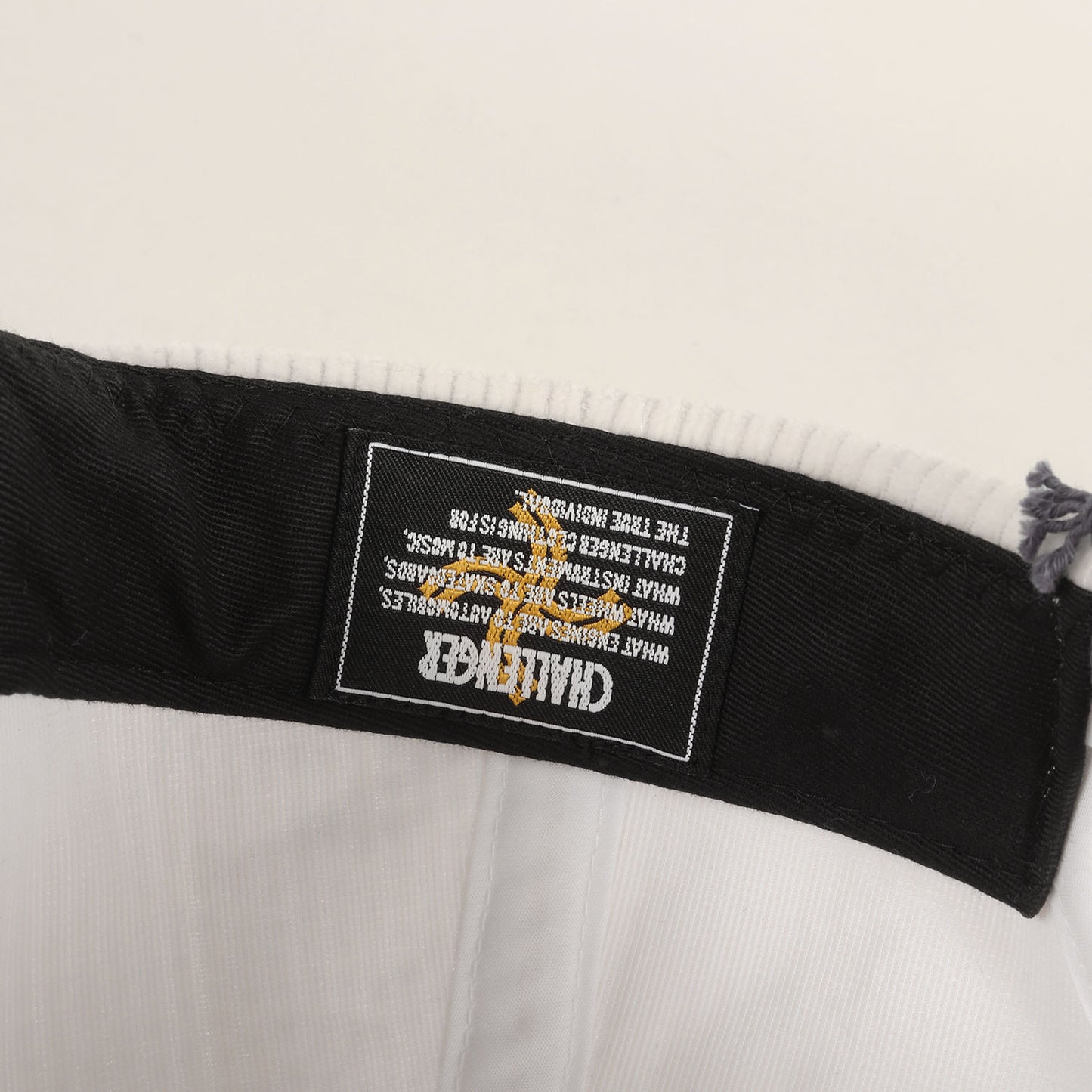 21AW ブランドロゴ刺繍 コーデュロイ 5パネルキャップ(CORDUROY CURSIVE CAP)