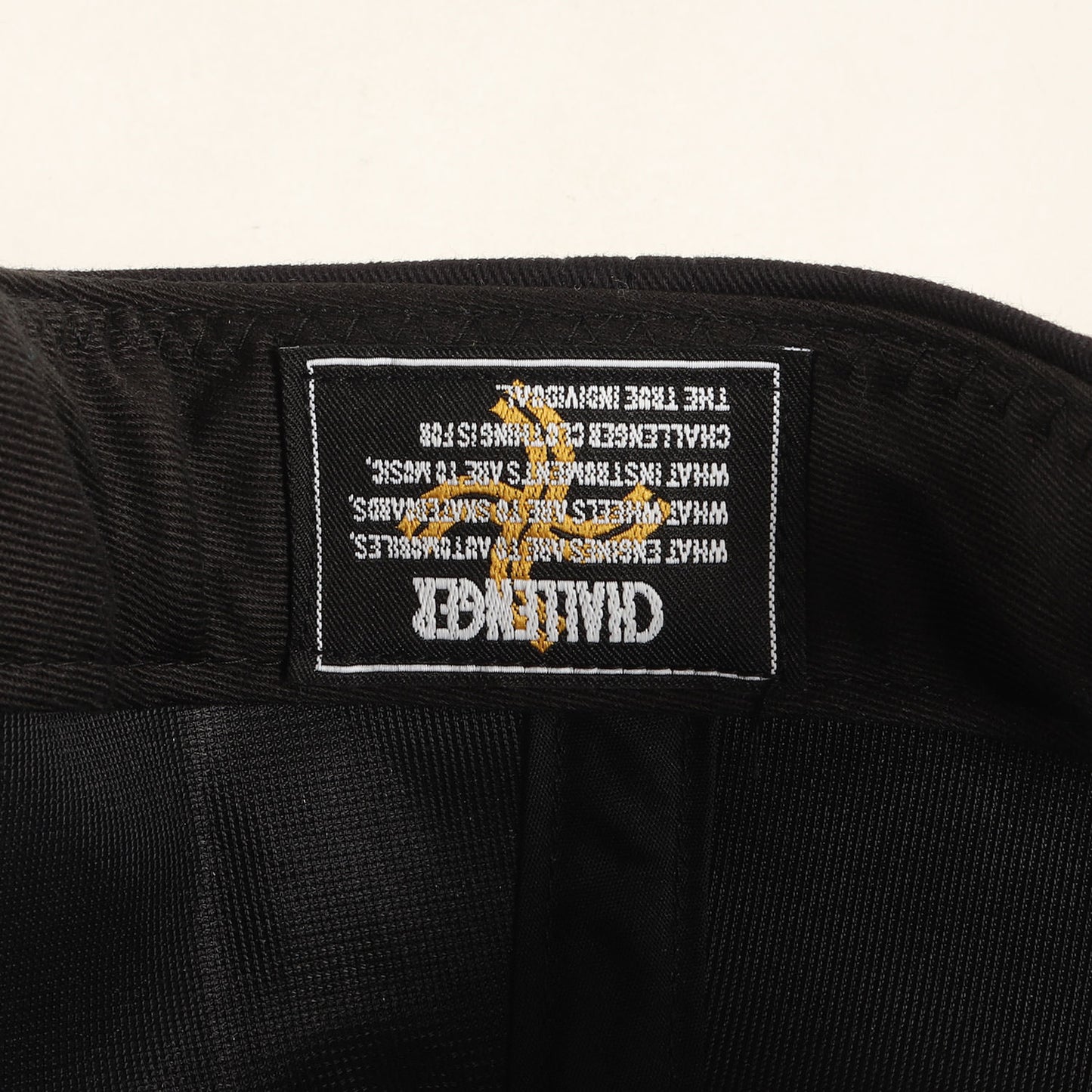 21SS オーバルロゴ刺繍 5パネルキャップ(LOGO TWILL CAP)