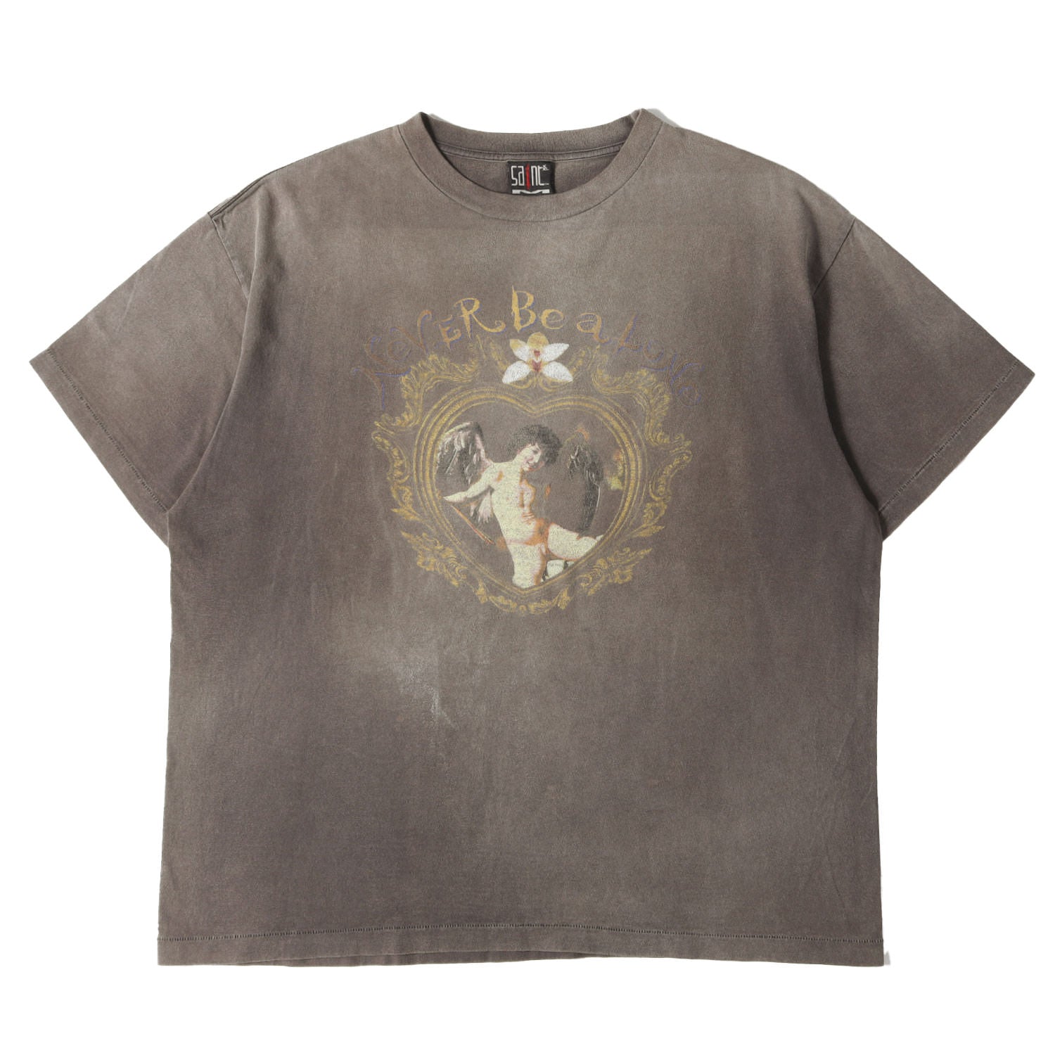 SAINT MICHAEL (セントマイケル) 22SS ヴィンテージ加工 エンジェル T 