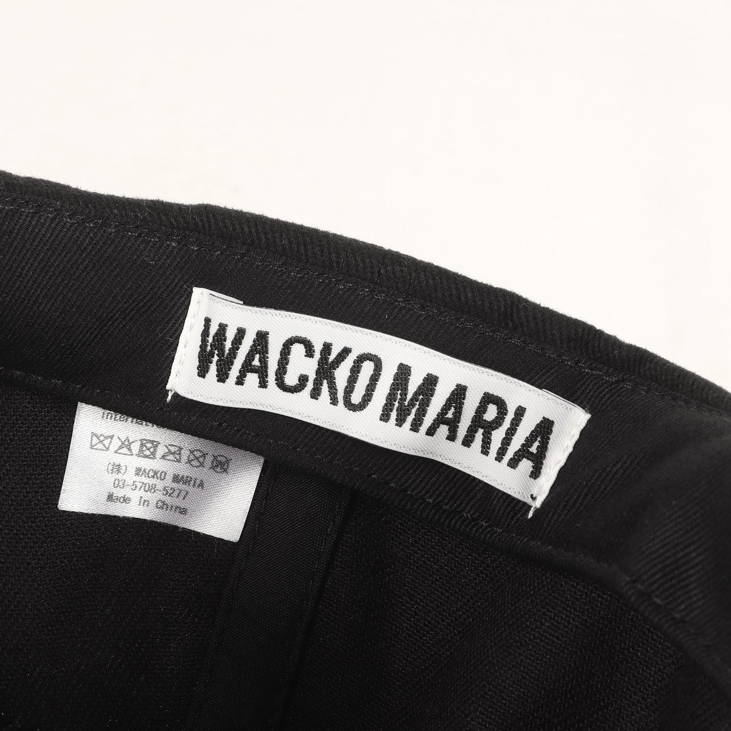 25SS ブランドロゴ刺繍 6パネルキャップ(6PANEL CAP)