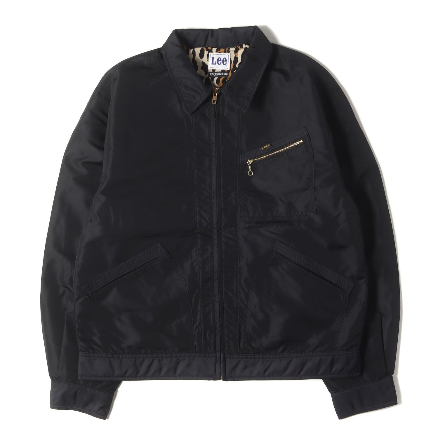25SS ×Lee 裏地レオパード柄 ワークジャケット(NYLON 91-B JACKET