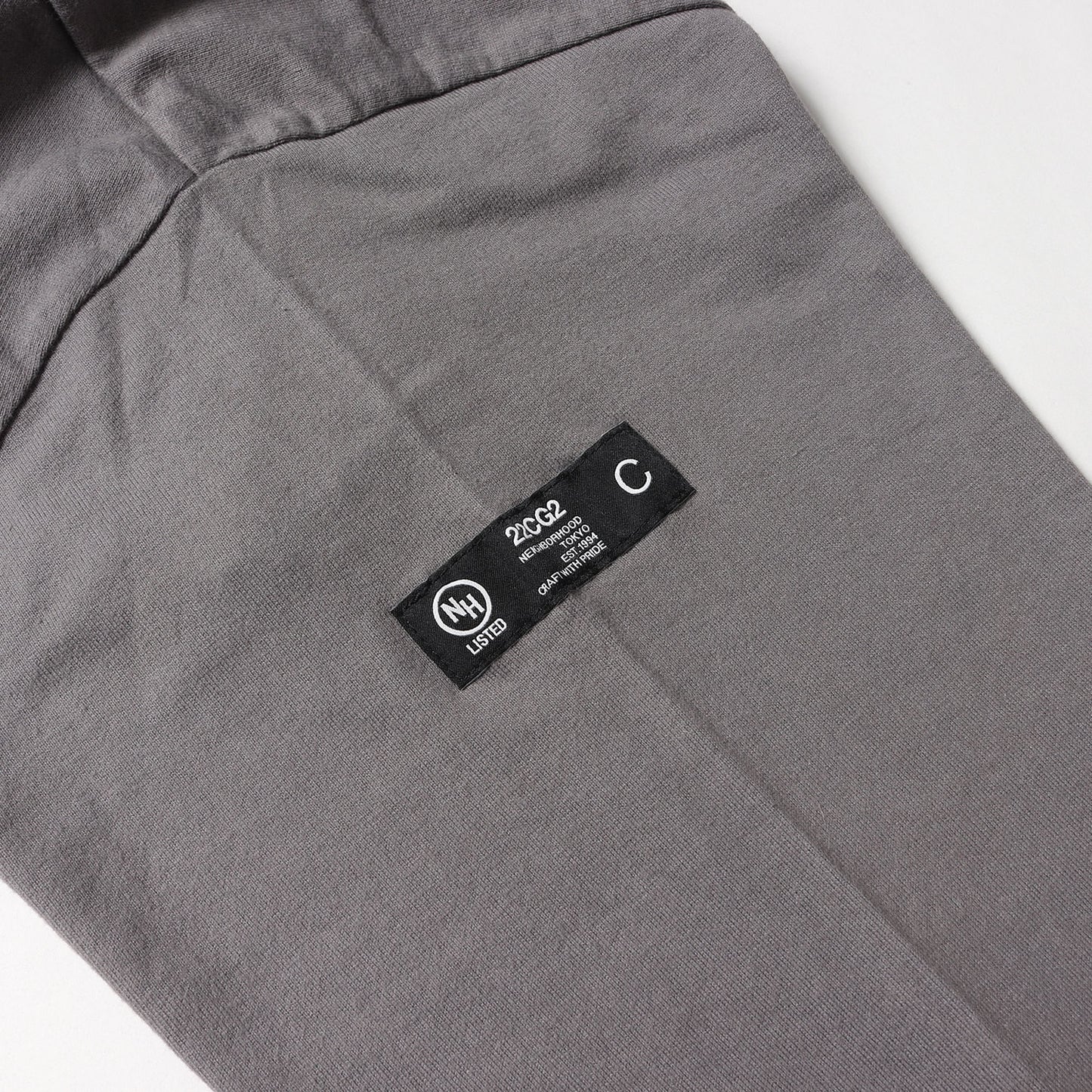 22AW ロゴ刺繍 ロングスリーブ ポケット Tシャツ(CLASSIC-P CREWNECK LS.CO)