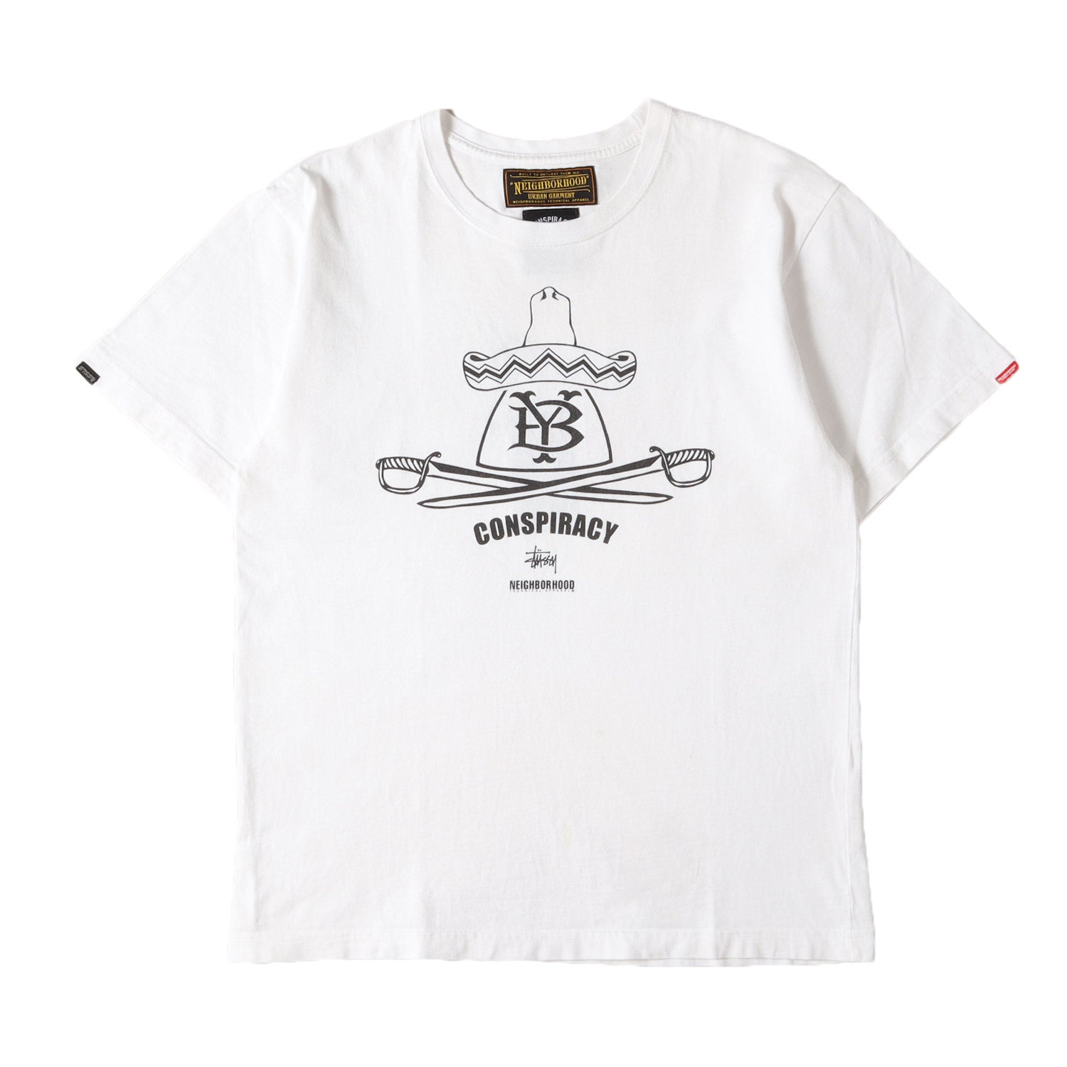 NEIGHBORHOOD (ネイバーフッド) ×STUSSY Boneyards クロスソード T 