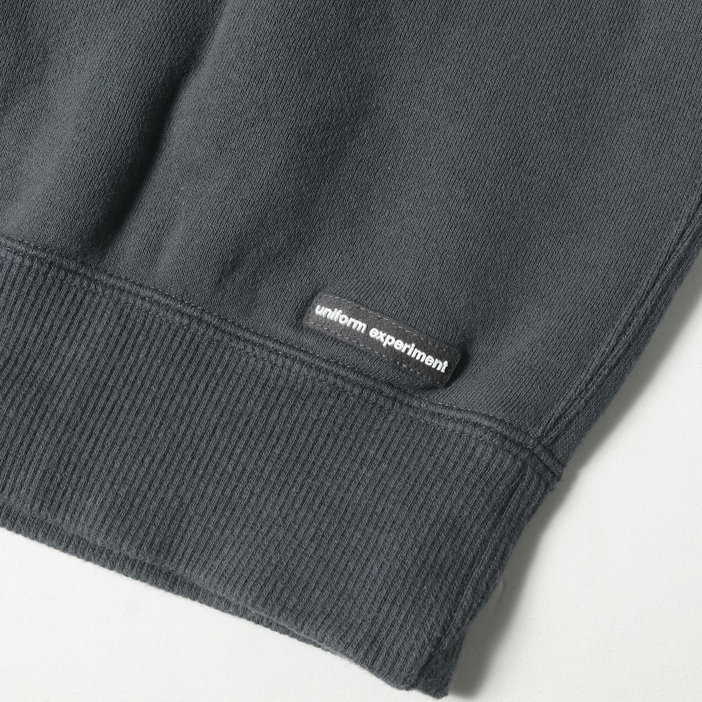 20AW 袖チェック切替し ワイド スウェット(SLEEVE PANELED WIDE CREWNECK SWEAT)