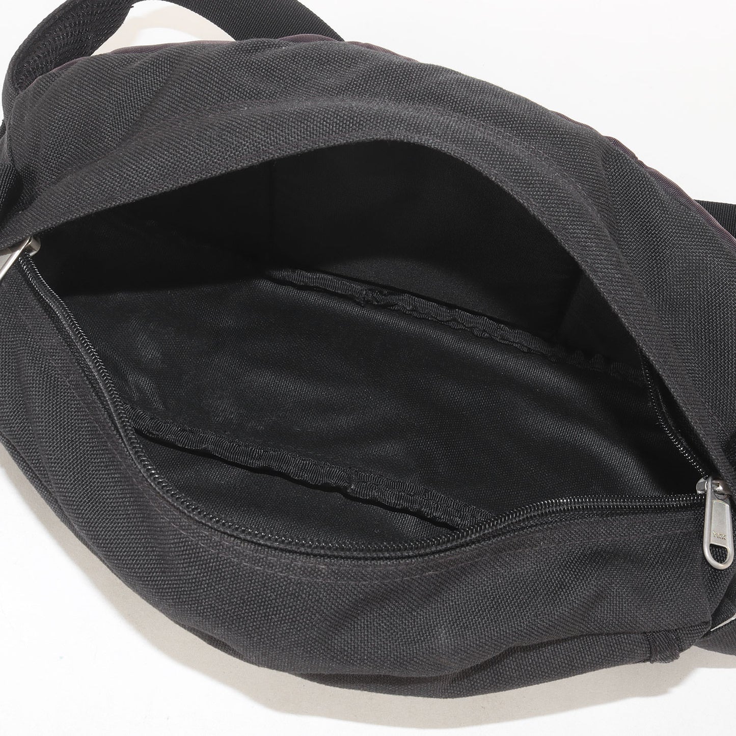 レザーコンビ ナイロンキャンバス ウエストバッグ(Waist Bag)