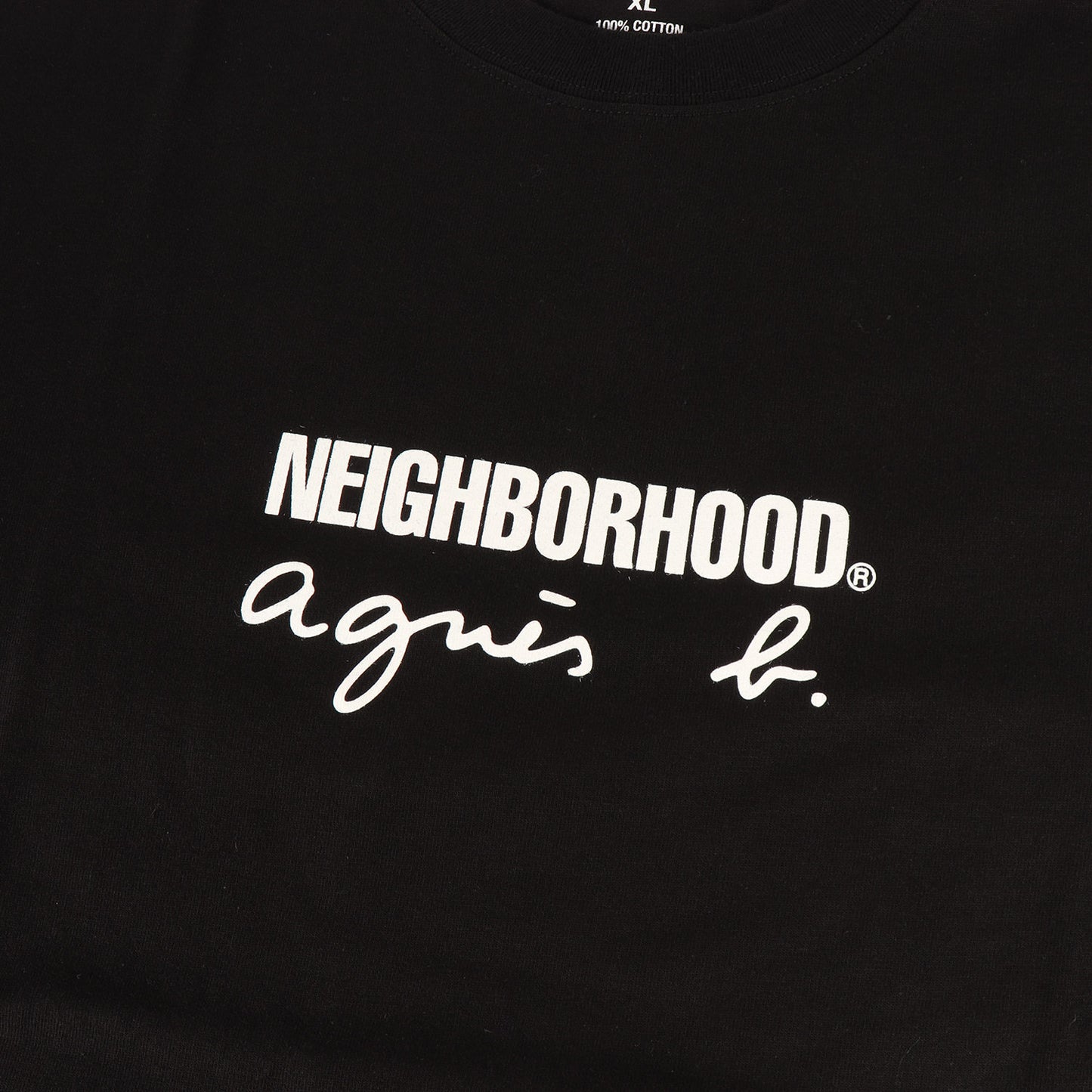 25AW ×agnes b. ブランドロゴ Tシャツ(CREWNECK SS-1)