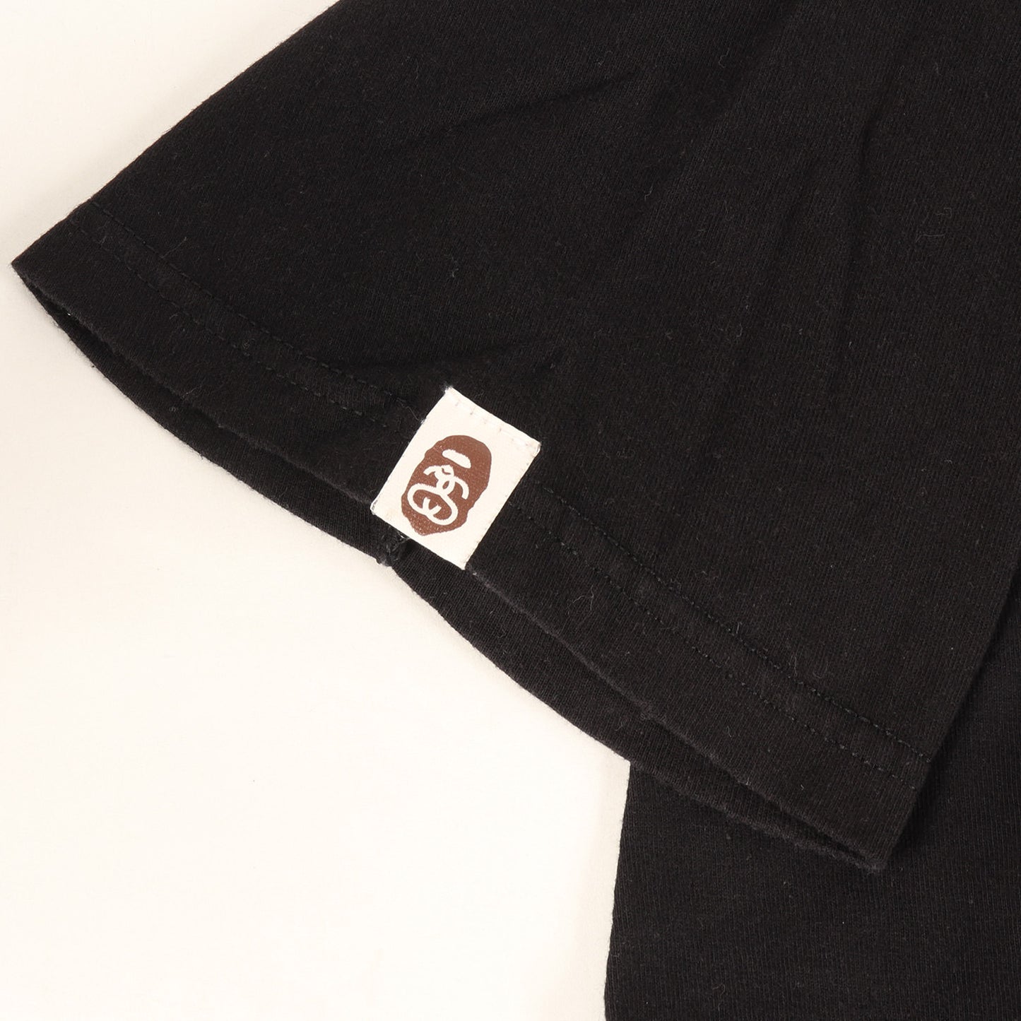 ×A BATHING APE SSリンク 猿顔 Tシャツ