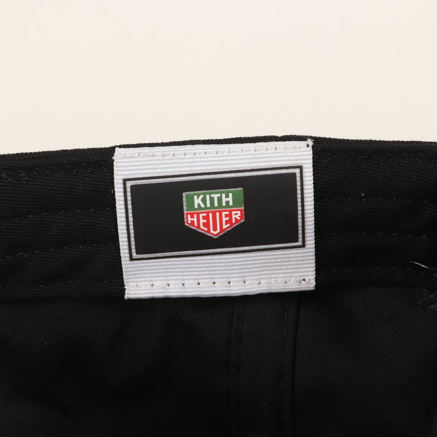 24SS ×TAG HEUER スウェード ブリム 6パネルキャップ(Formula 1 Aaron Suede Brim Cap)