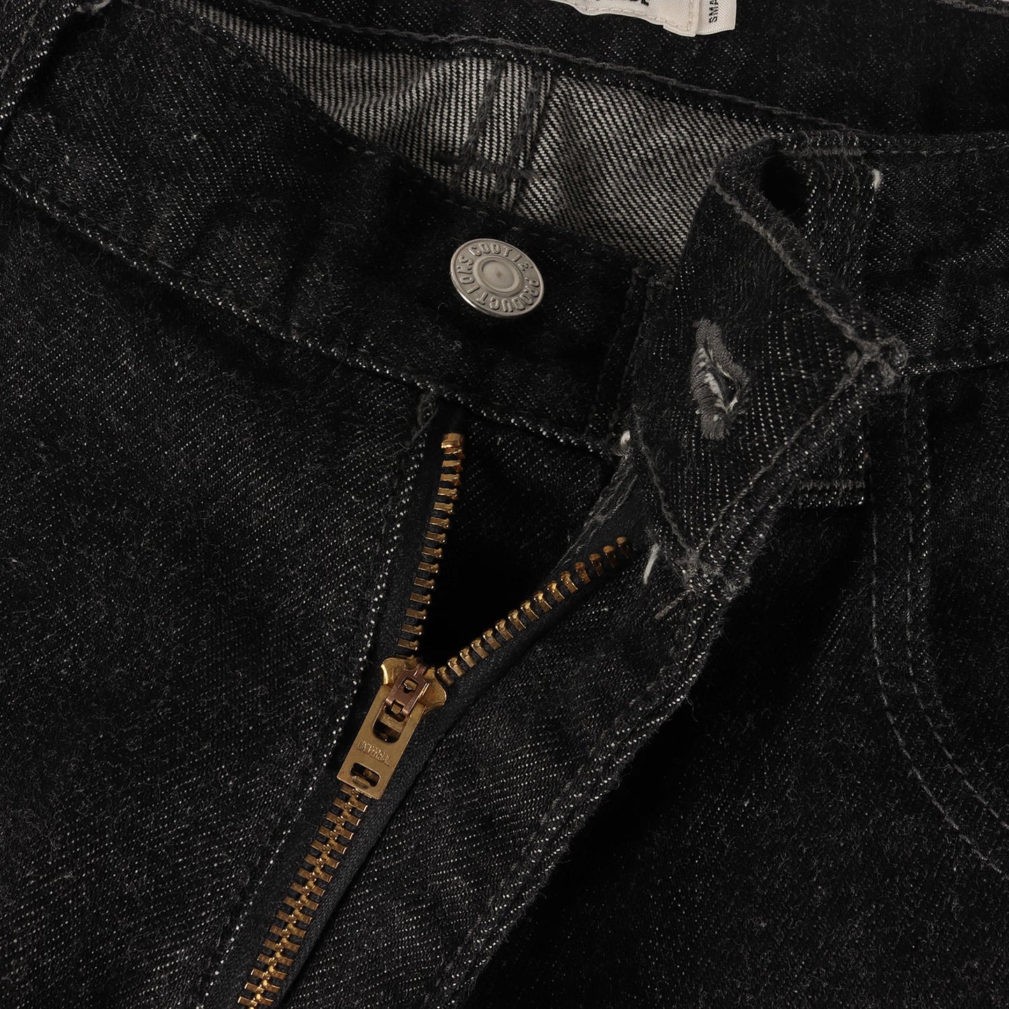22AW ワンウォッシュ加工 バギー ワイド デニムパンツ(5 Pocket Baggy Denim Pants)