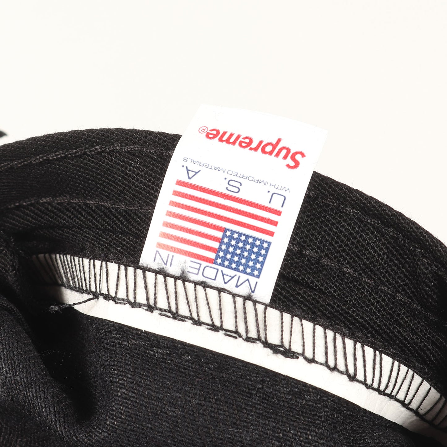 25AW ジャガードデニム BOXロゴ キャンプキャップ(Jacquard Logos Denim Camp Cap)