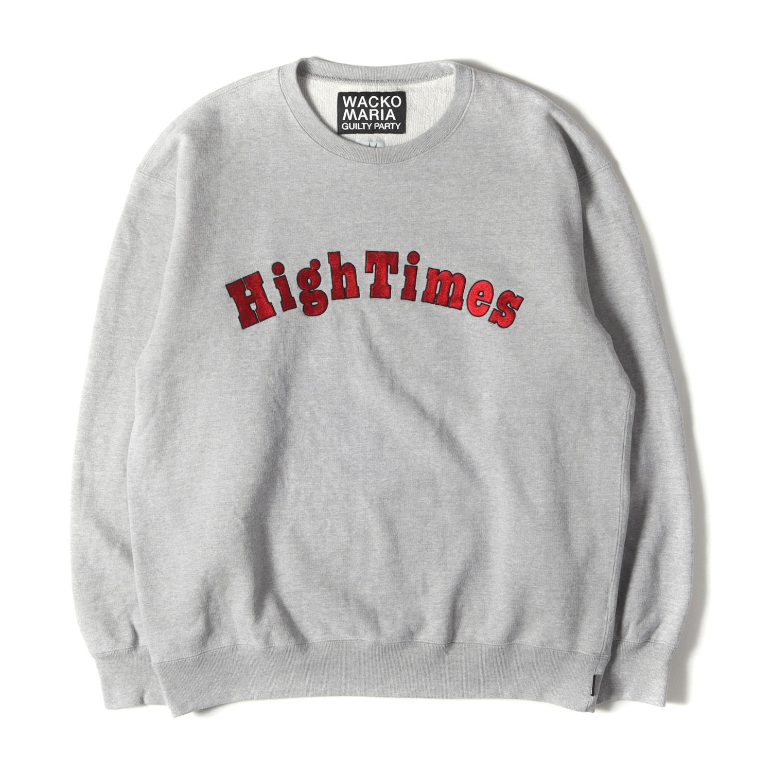24SS ×HIGH TIMES クルーネック ヘビー スウェット(HEAVY WEIGHT CREW 