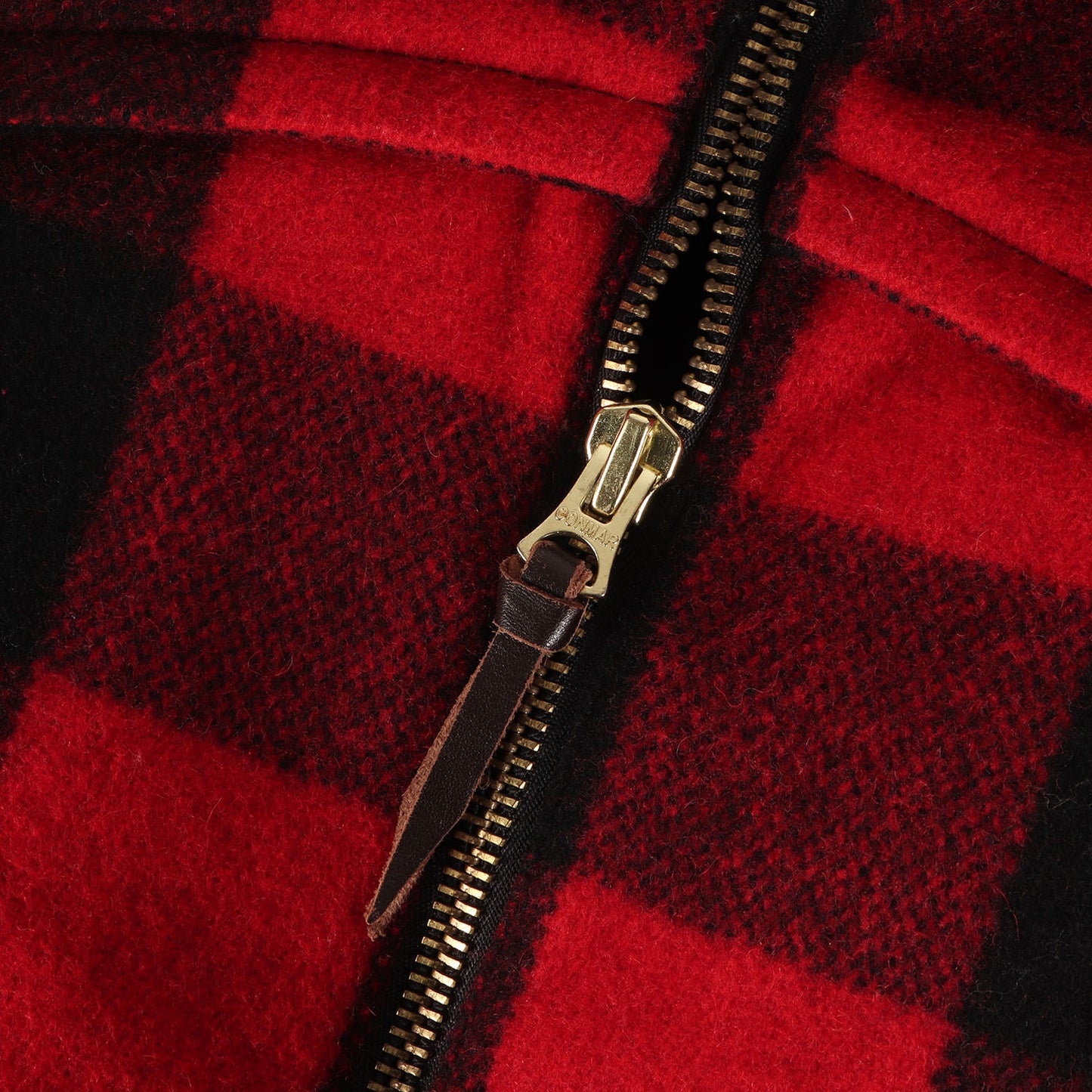 ×Macknight バッファローチェック メルトンウール G-1 フライトジャケット