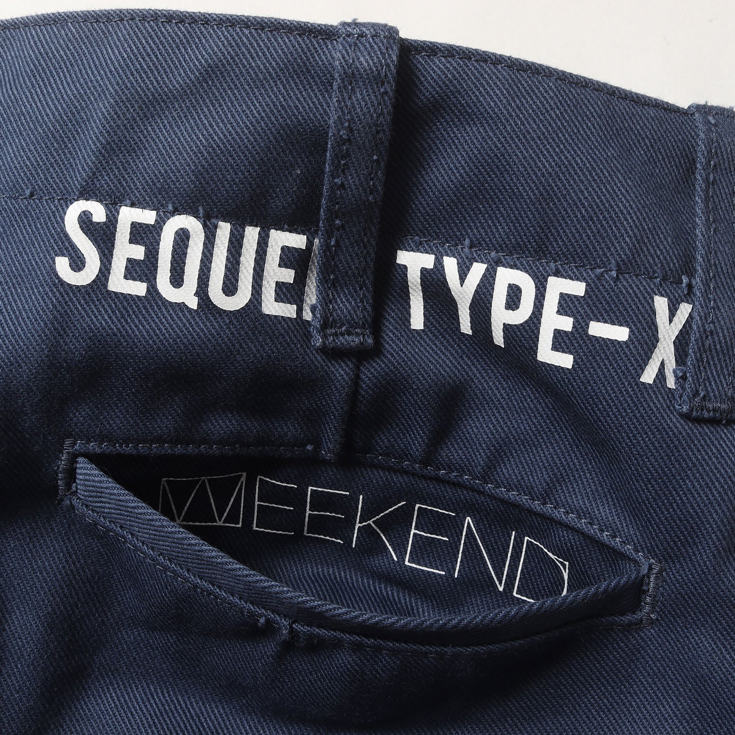 WEEKEND限定 ワイドテーパード ワーク チノパンツ(CHINO PANTS TYPE-XF)