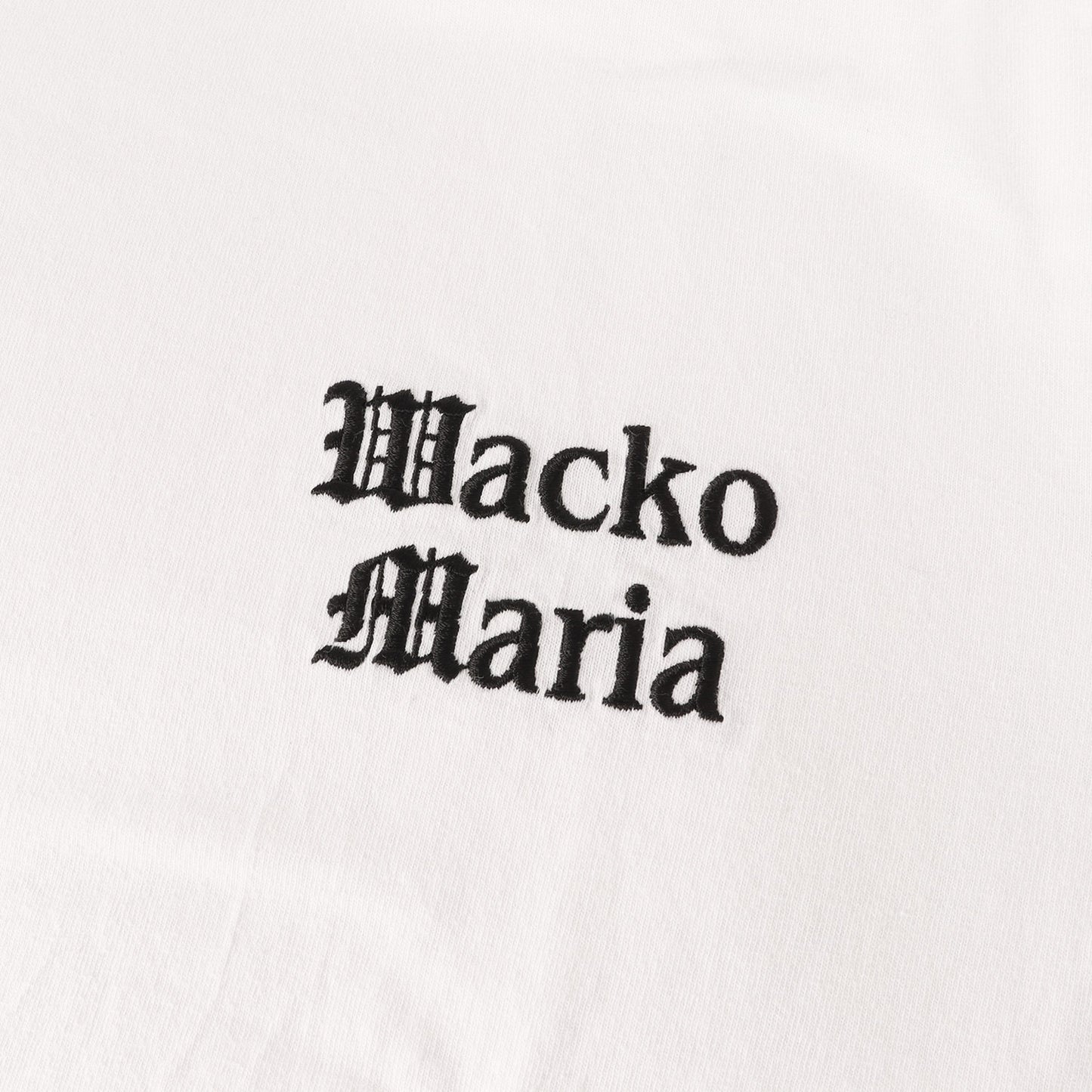 23SS ブランドロゴ刺繍 ヘビー Tシャツ(USA BODY CREW NECK T-SHIRT)