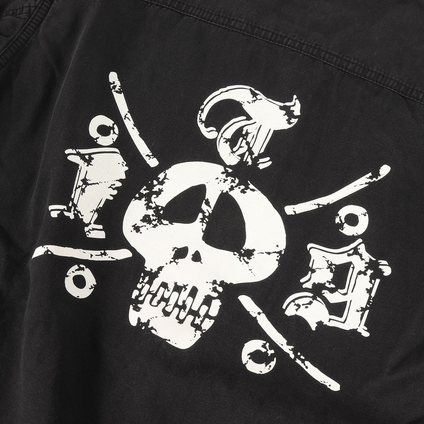 00s ×T19 ウォッシュ加工 コットン ジップ ワークジャケット