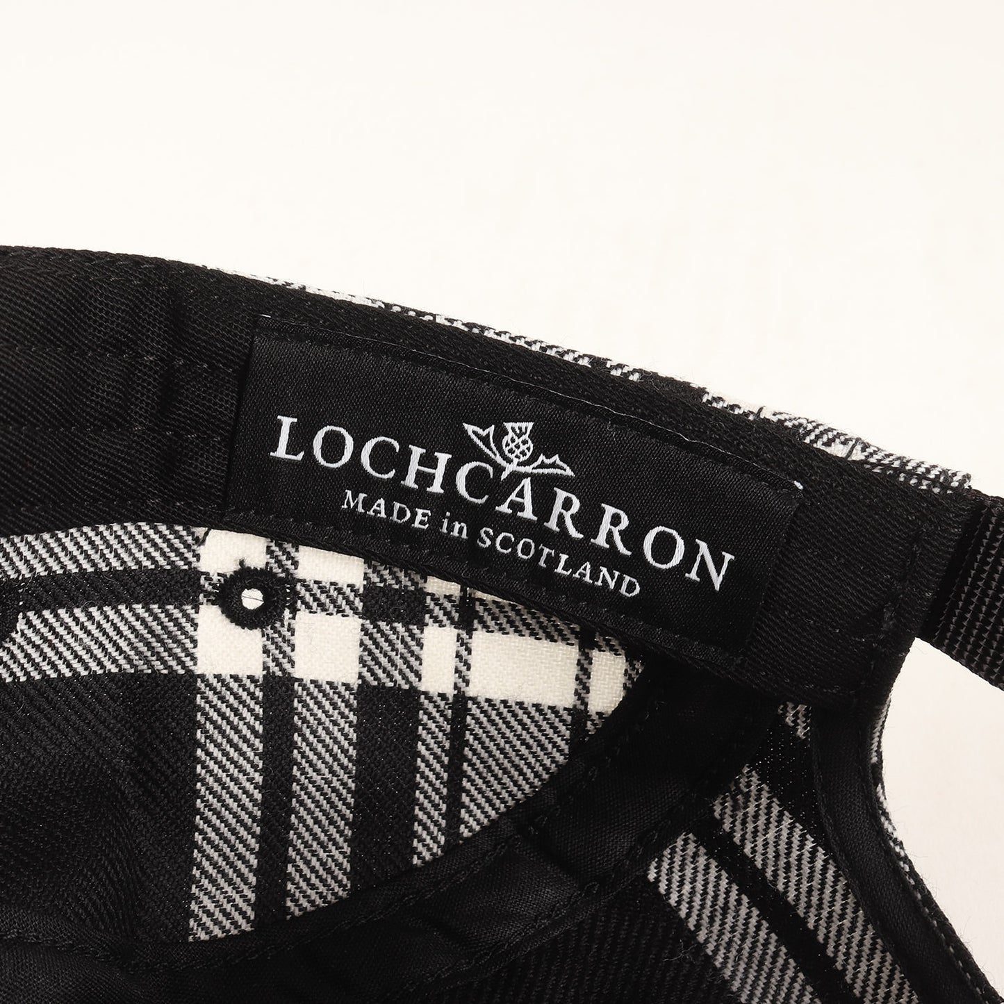 25AW ×Lochcarron タータンチェック BOXロゴ キャンプキャップ(Camp Cap)