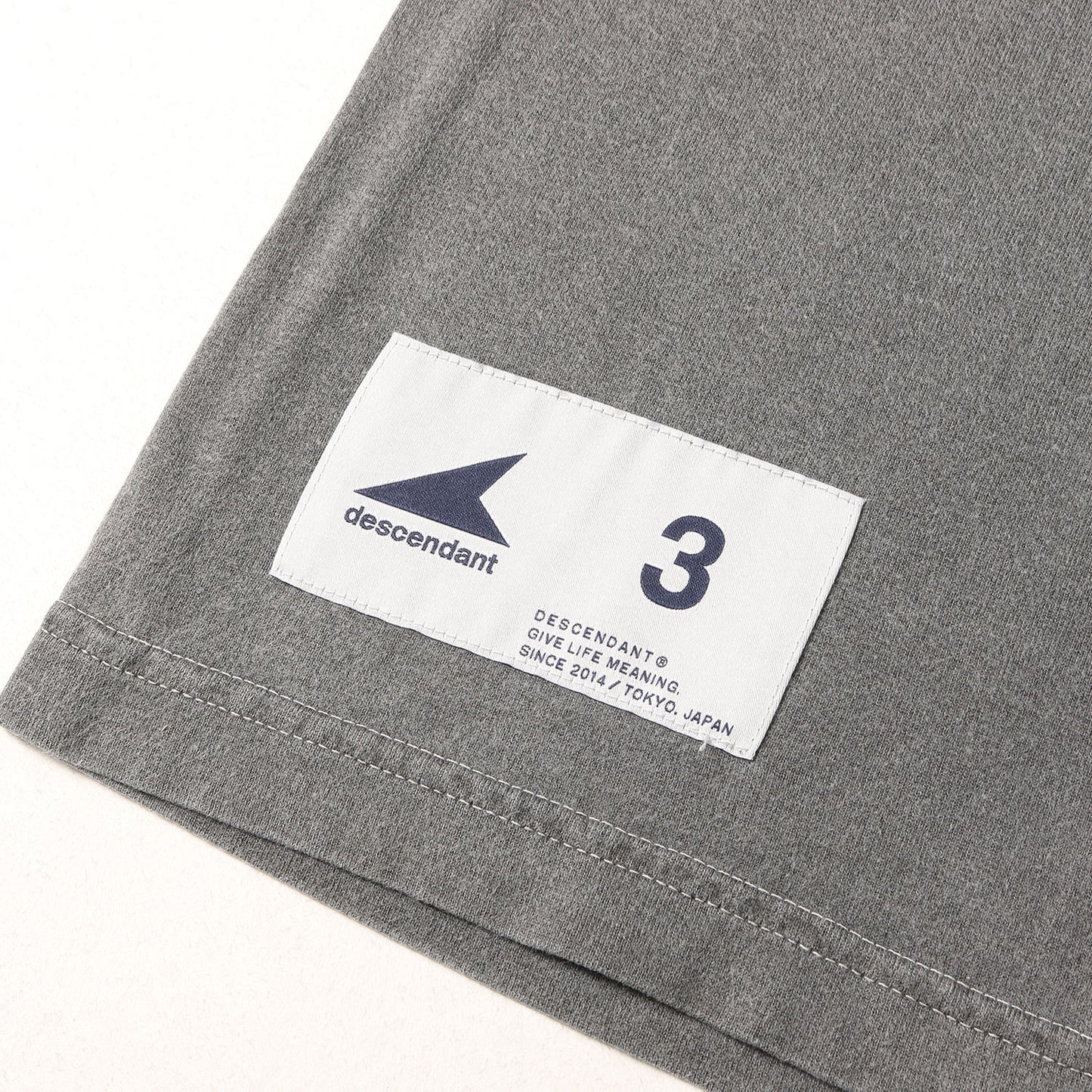 24SS ピグメントダイ加工 クルーネック Tシャツ(HORIZON SS PIGMENT DYE)