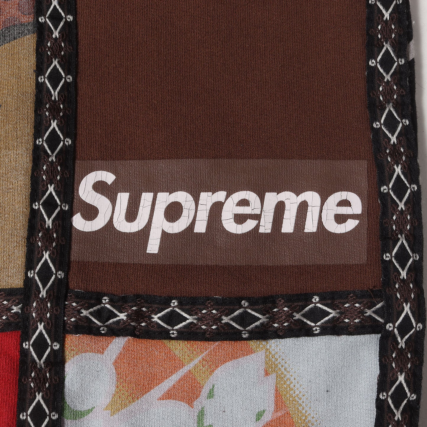 25AW ×NUMBER (N)INE パッチワーク スウェットパンツ(Patchwork Sweatpant)