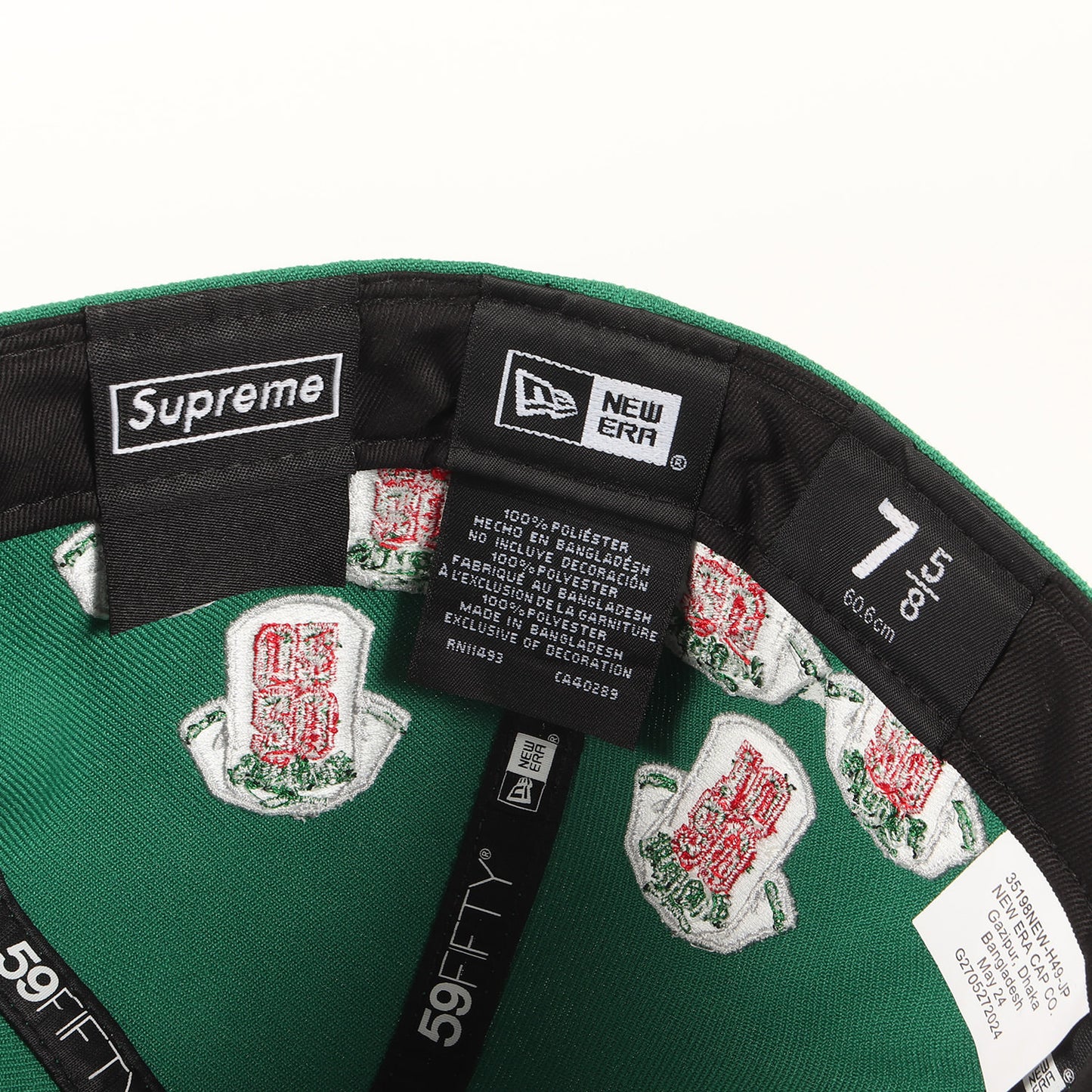 24AW ×NEW ERA ユニフォームデザイン BOXロゴ ベースボールキャップ(Jerseys Box Logo)