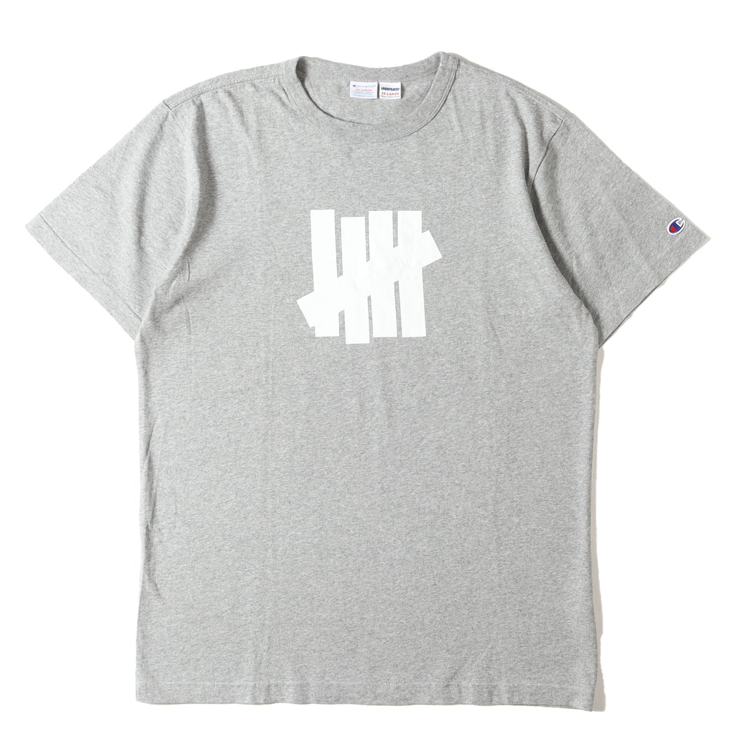 UNDEFEATED (アンディフィーテッド) ×Champion アイコンマーク Tシャツ 