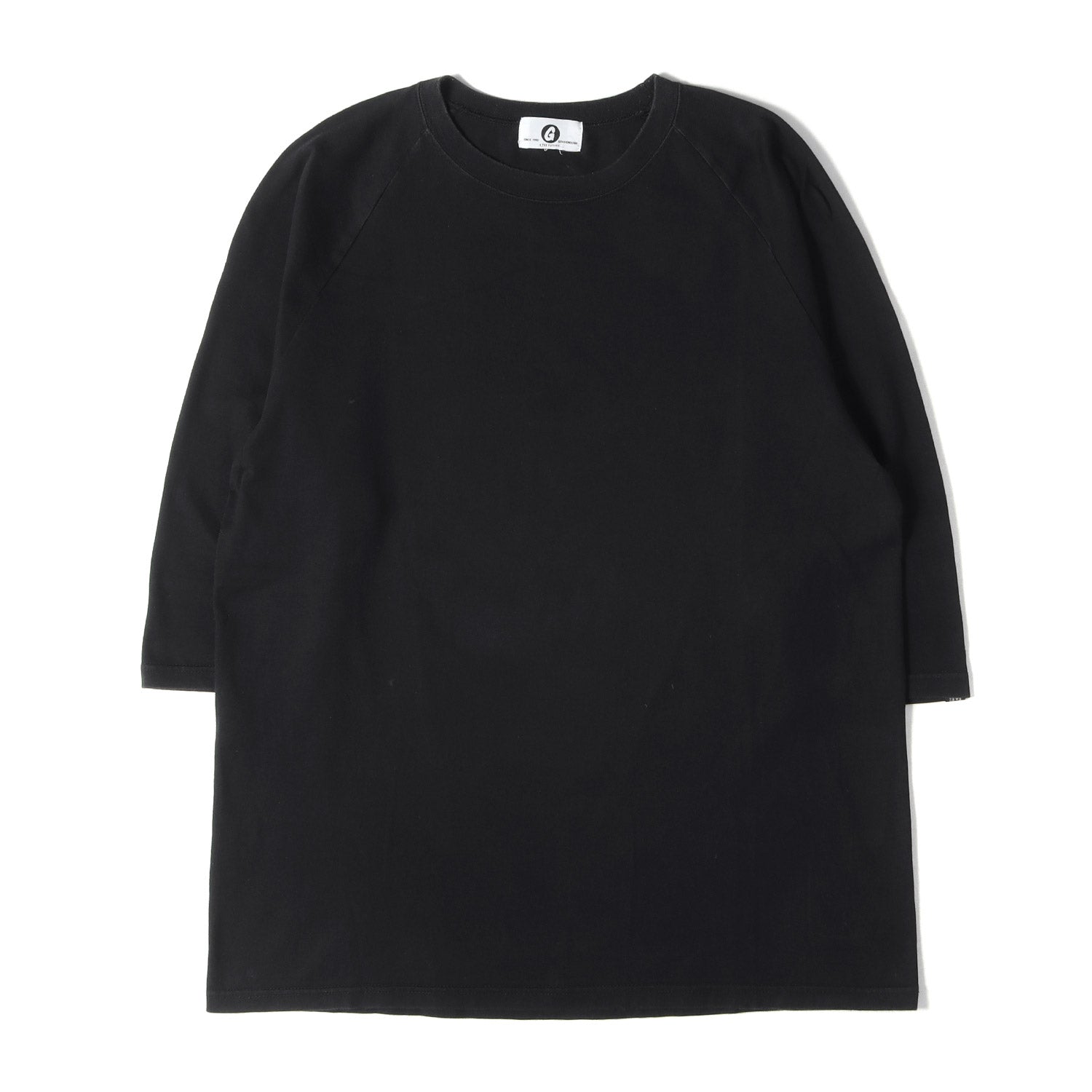 GOOD ENOUGH (グッドイナフ) サークルGロゴ 7分袖 ラグラン Tシャツ 