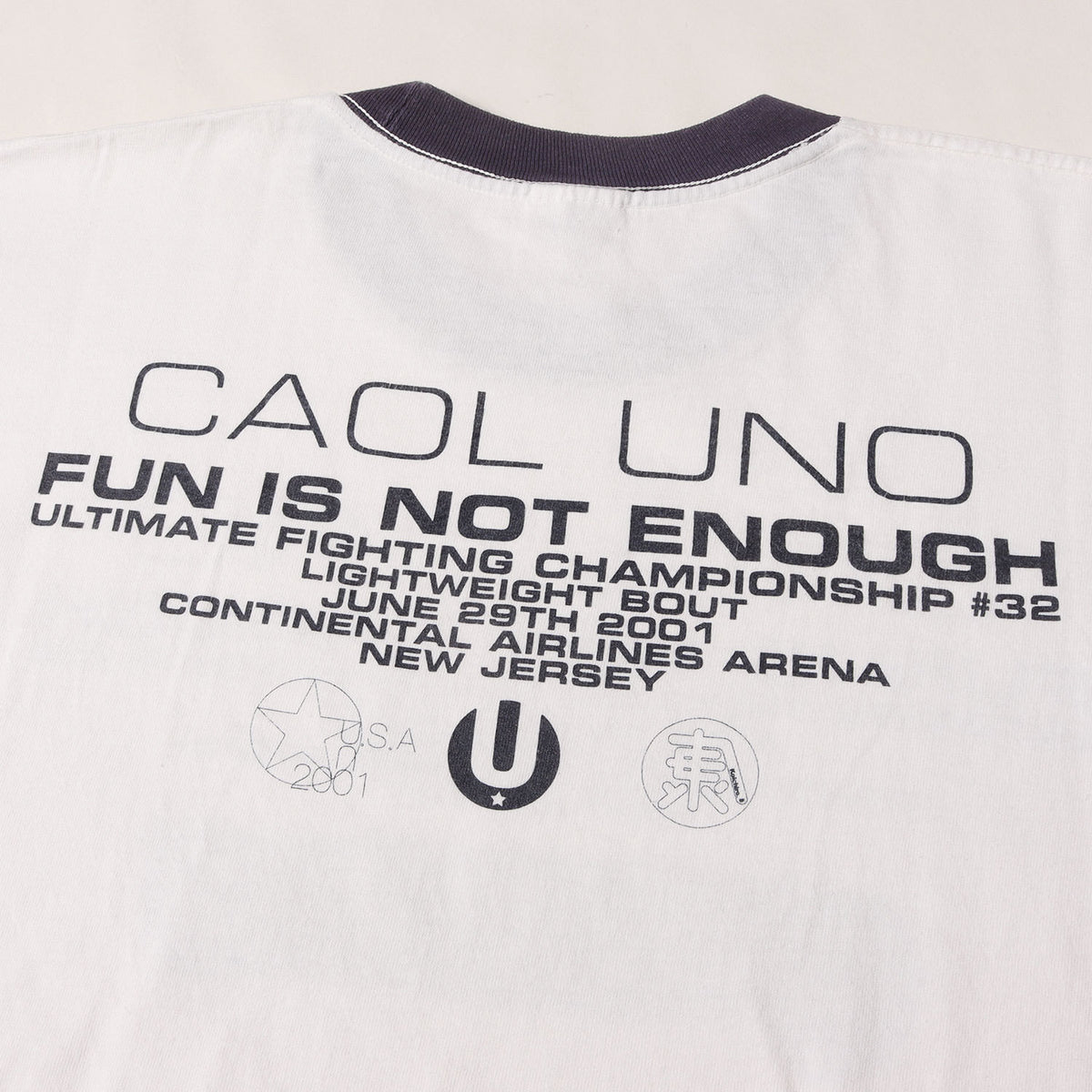 00s UFC32 参戦記念 リンガーTシャツ(anvilボディ)