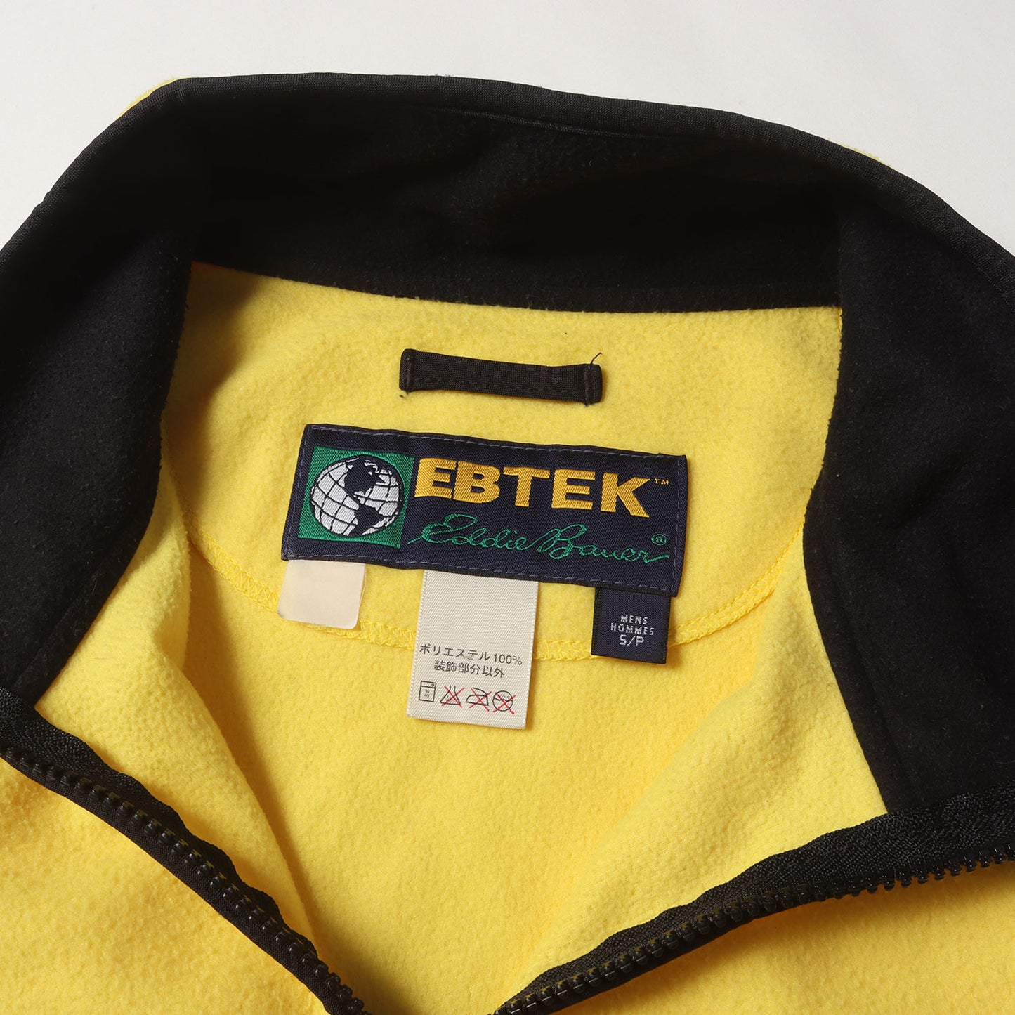 90s ポーラテック フリース ジップ ベスト / USA製 EBTEK Eddie Bauer
