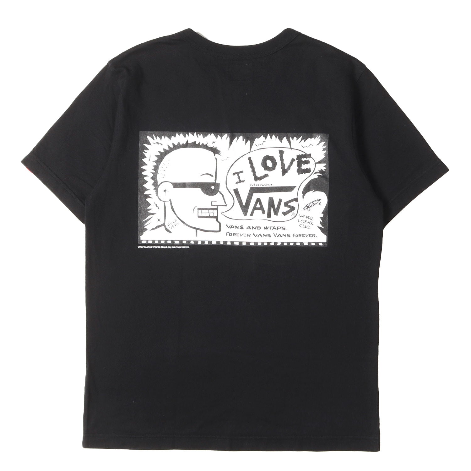 WTAPS (ダブルタップス) ×VANS グラフィックプリント Tシャツ(DESIGN 