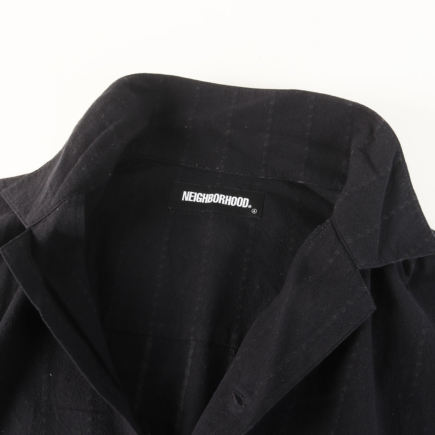 22SS ドビー ストライプ オープンカラーシャツ ワーク 半袖シャツ(DOBBY / C-SHIRT . SS)