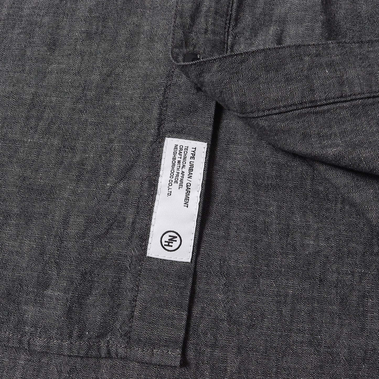 24AW ボタンダウン シャンブレーシャツ(CHAMBRAY BD SHIRT LS)