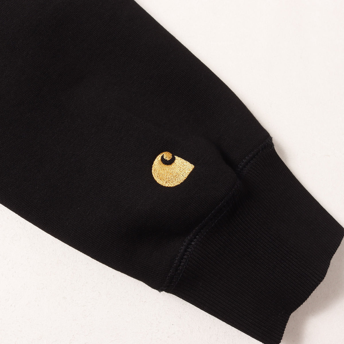 22SS ×Carhartt ロゴ刺繍 前V ラグラン スウェット(CUSTOM CHASE SWEATSHIRT)