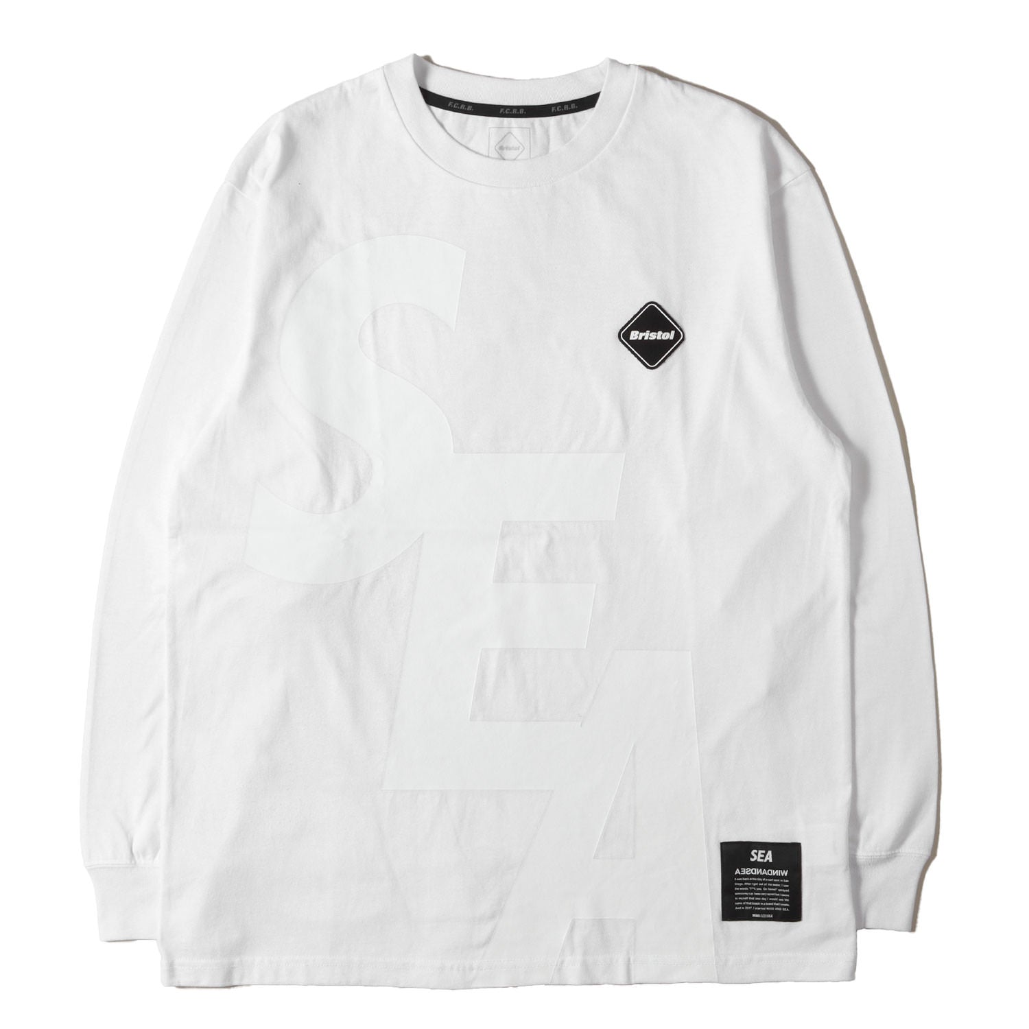 F.C.R.B. とWIND AND SEAのコラボ長袖シャツ Bristol (エフシーレアル 