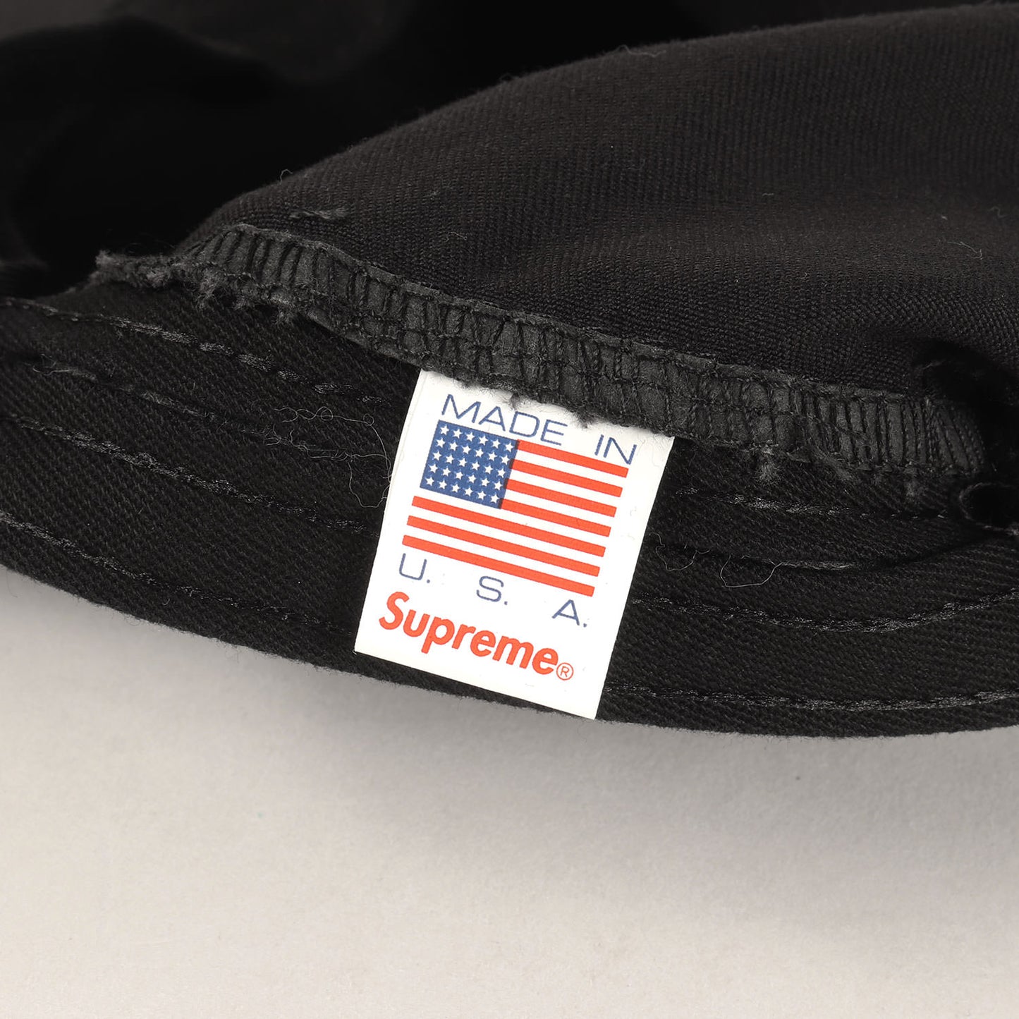 ウォッシュド チノ ツイル BOXロゴ キャンプキャップ(Washed Chino Twill Camp Cap)