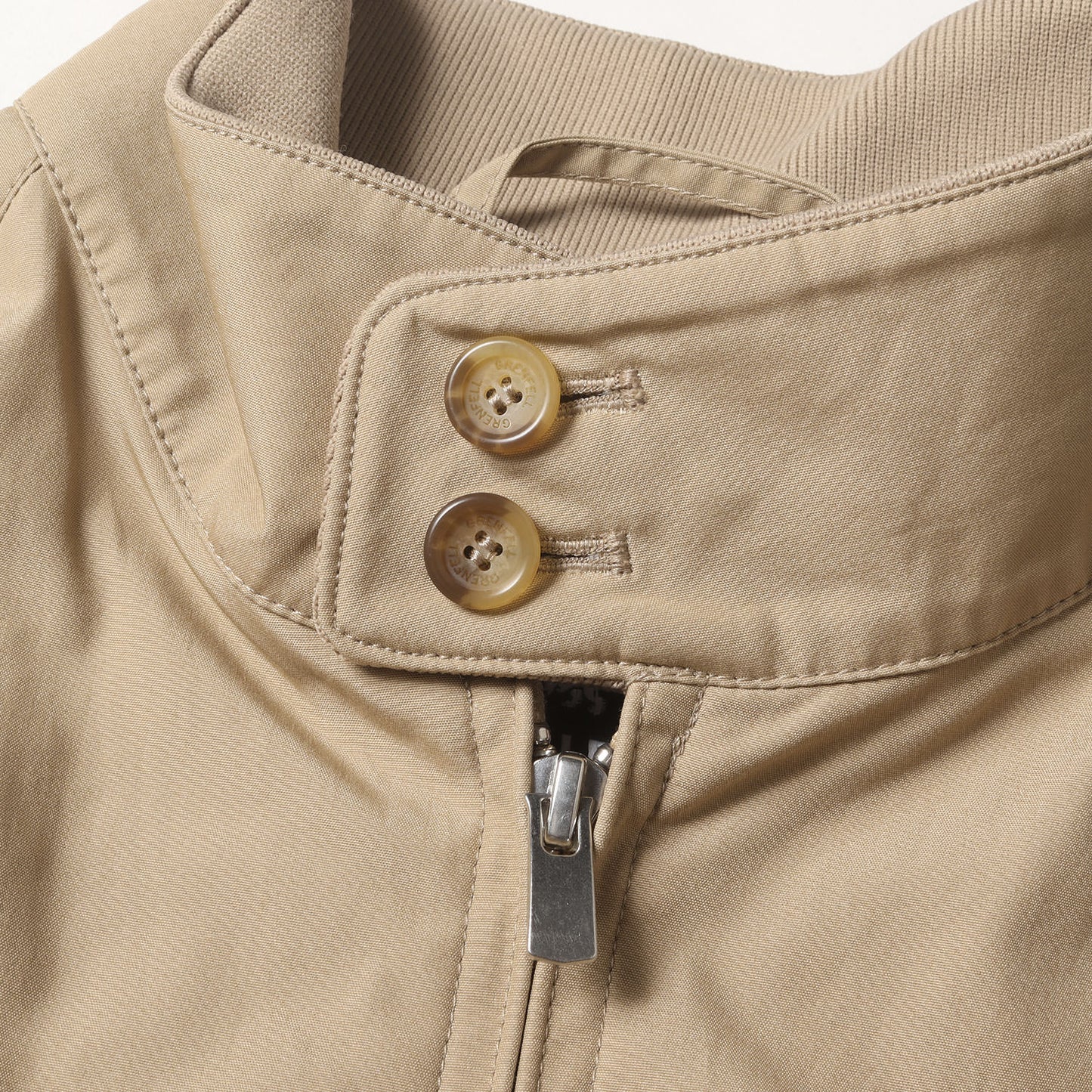 ピーチドコットン ハリントンジャケット (Harrington Jacket)