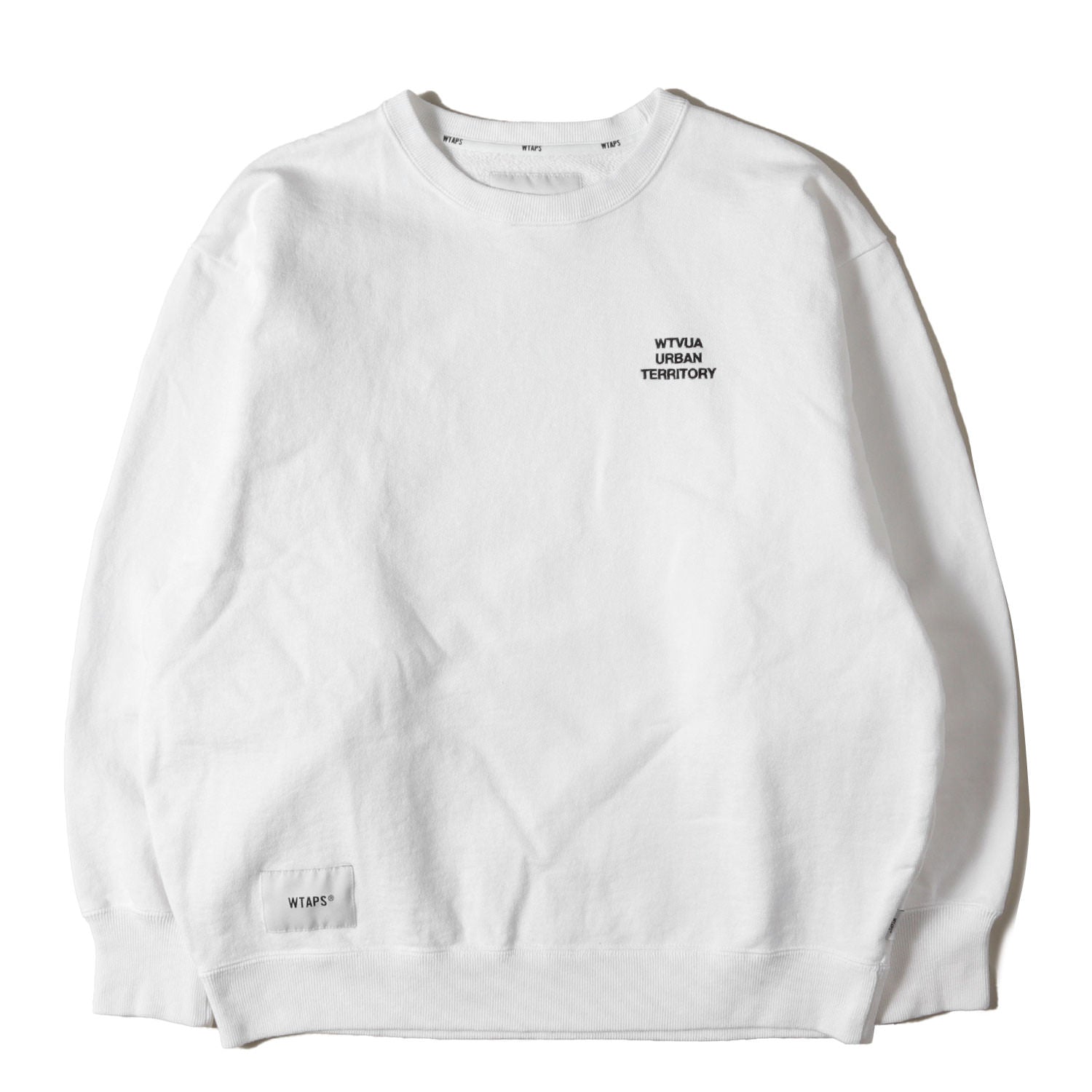 WTAPS (ダブルタップス) 25SS ロゴ刺繍 クルーネック スウェット(WUT
