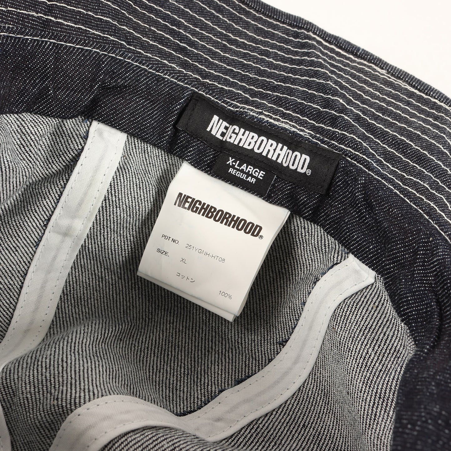 25SS U.S.ARMY ミリタリー デニムハット(CREW HAT)