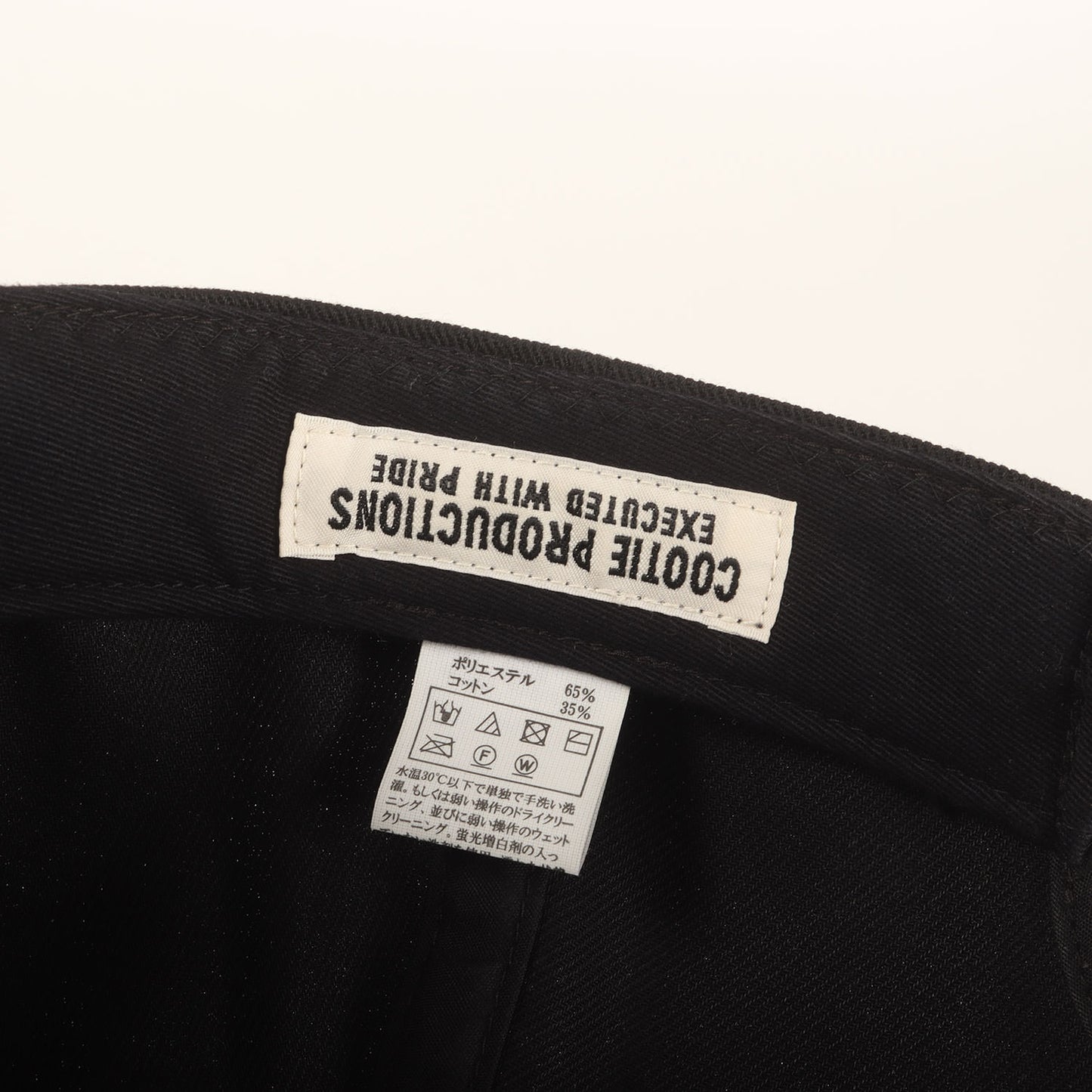 23SS ブランドロゴ刺繍 6パネルキャップ(Embroidery T/C Gabardine 6 Panel Cap)