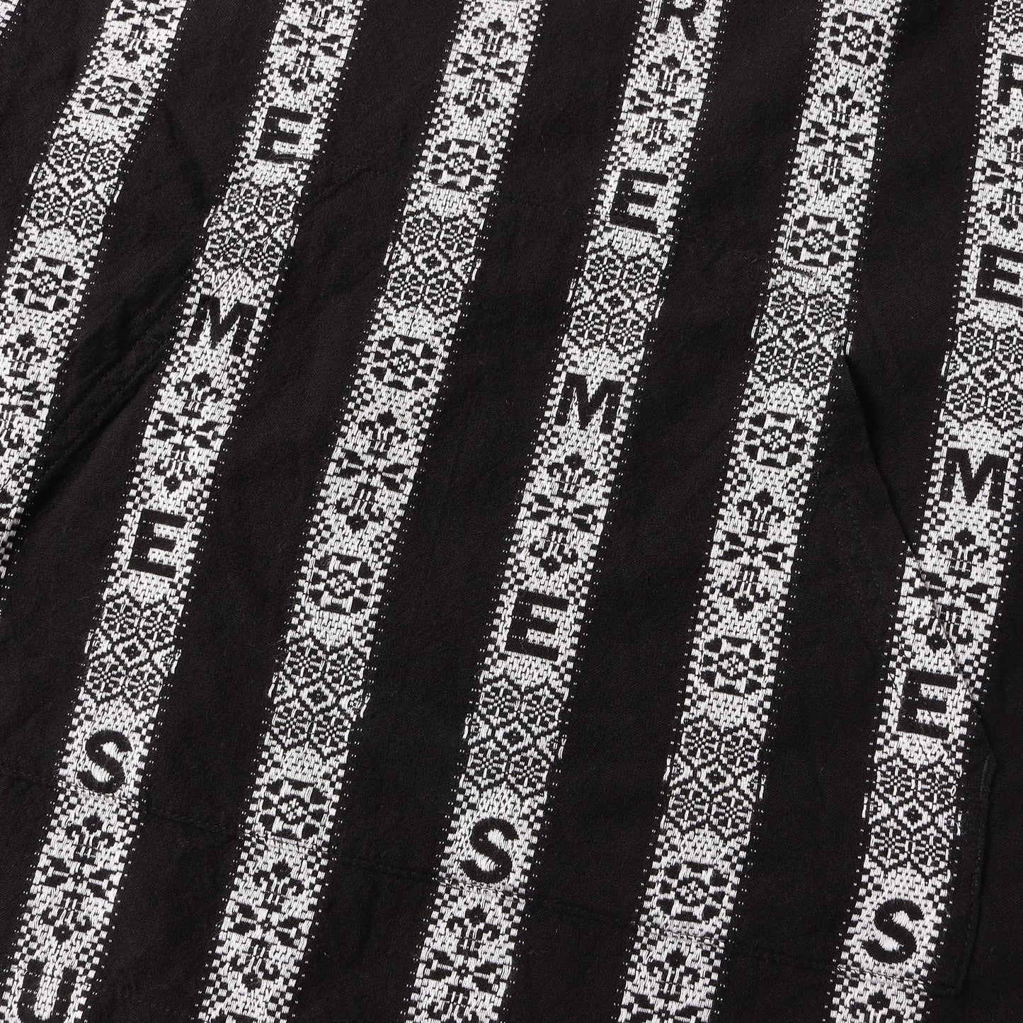 22SS バハ ストライプ フーデッド シャツ(Baja Hooded Shirt)