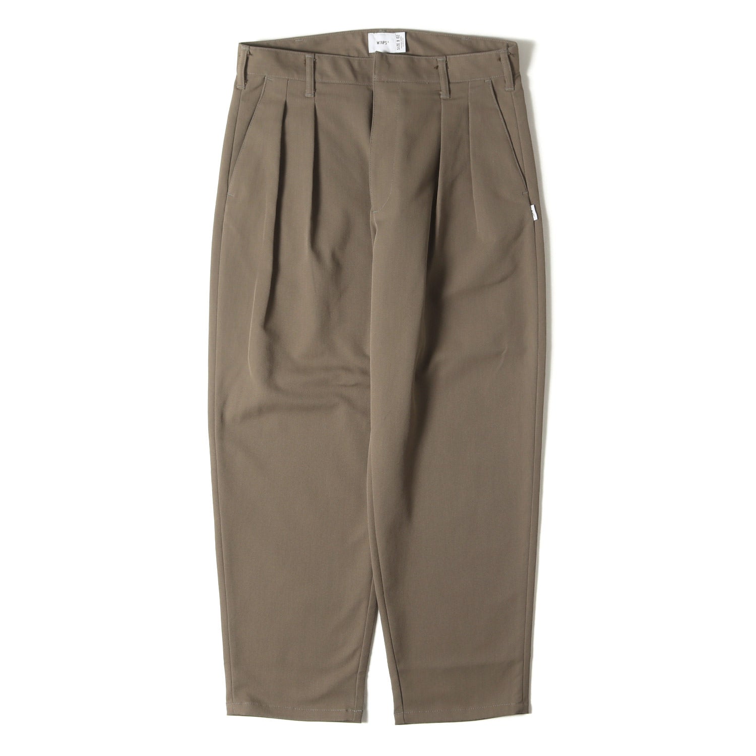 25AW 2タック ストレッチ ワークパンツ(TRDT1804 / TROUSERS / POLY 