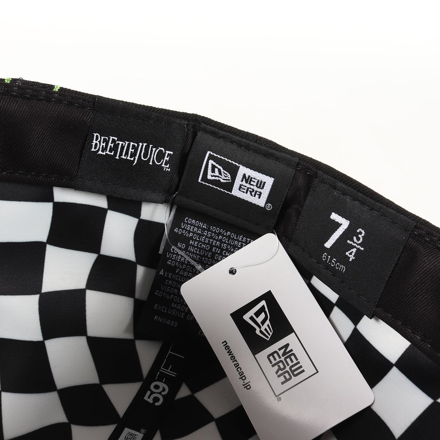 24AW ×Beetlejuice レザーバイザー ベースボールキャップ